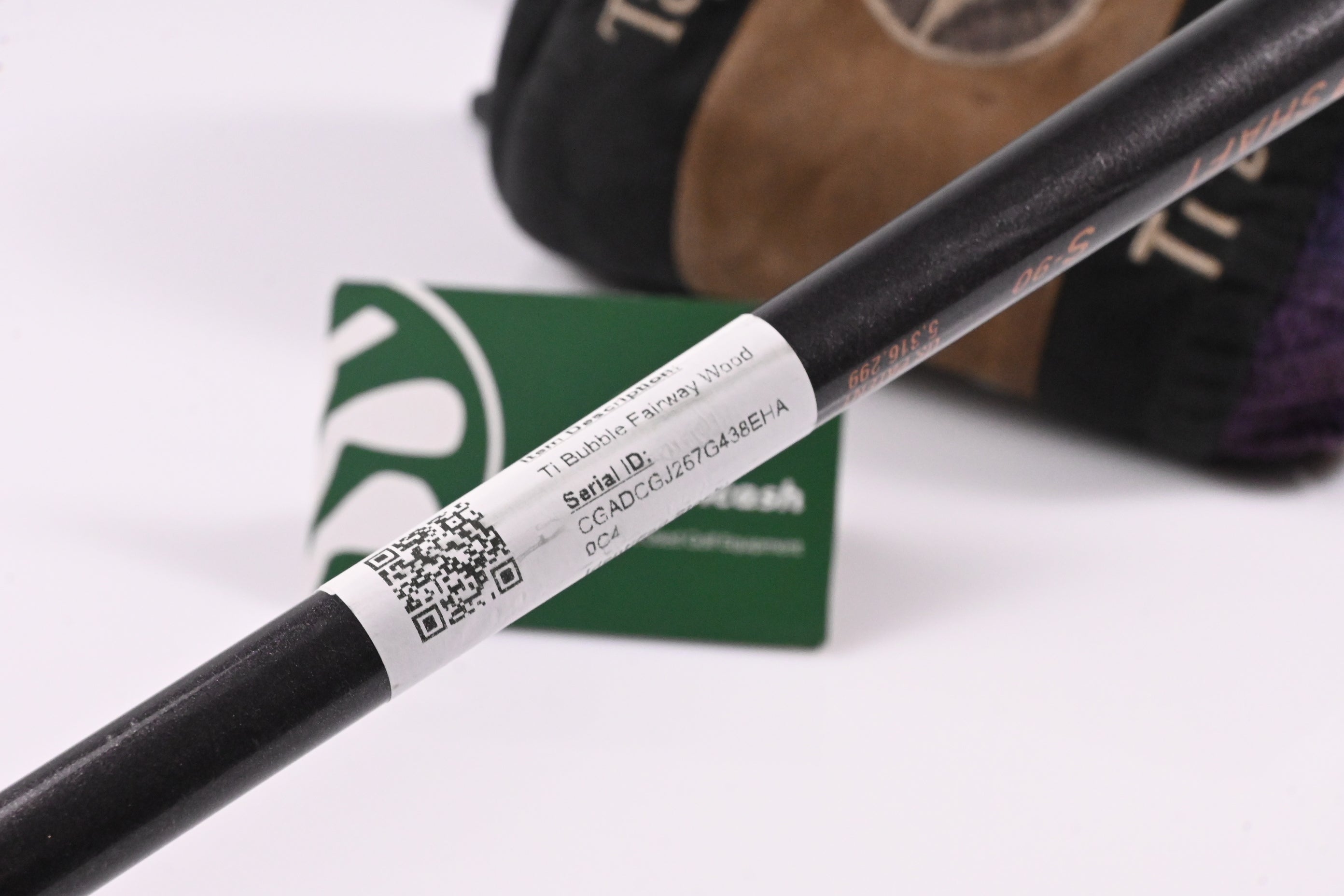 Taylormade Ti Bubble 2 #3 Wood / 15 Degree / Stiff Flex Bubble 2 90 Shaft