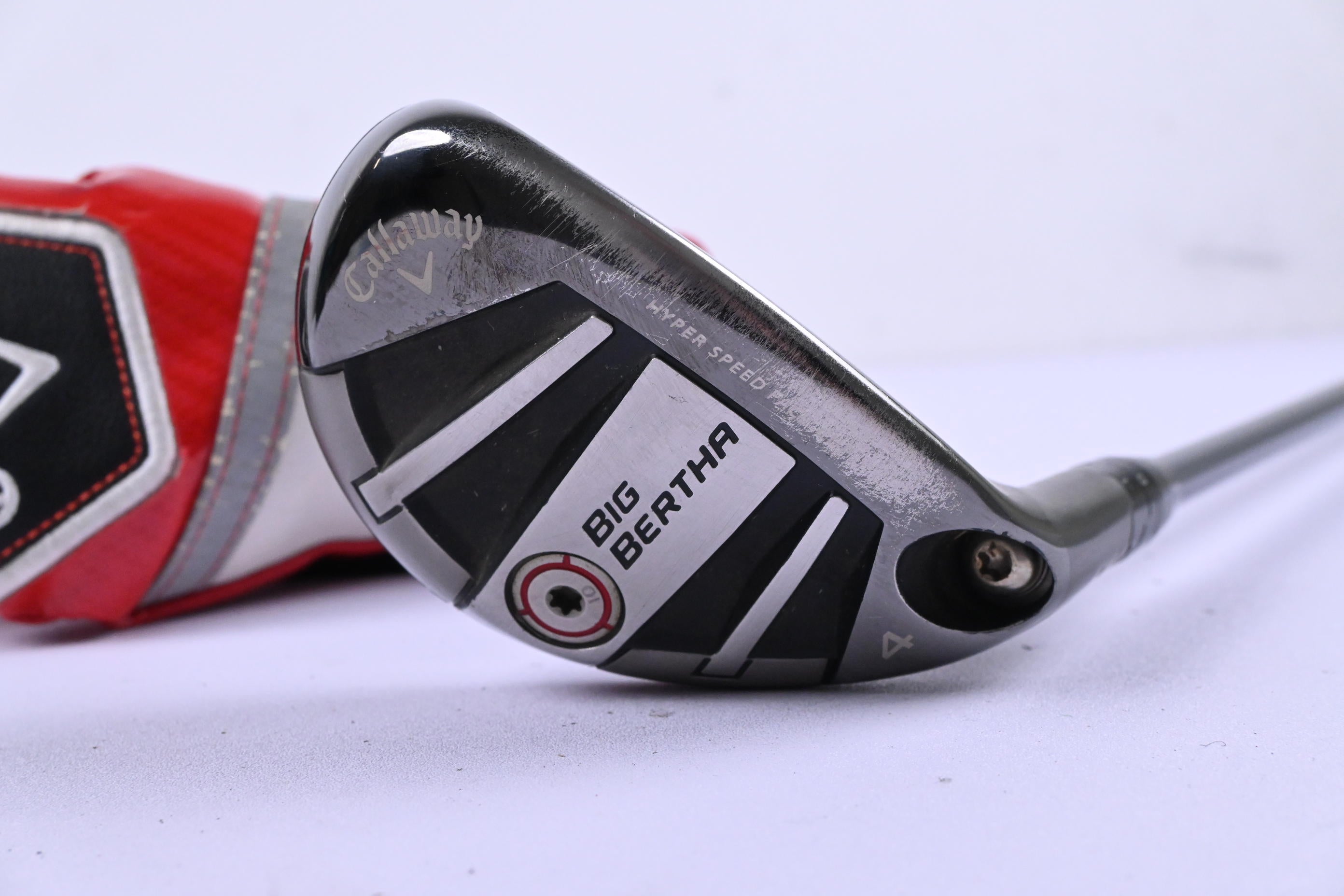 Callaway Big Bertha OS #4 Hybrid / 22 Degree / Stiff Flex Kuro Kage 80 Shaft
