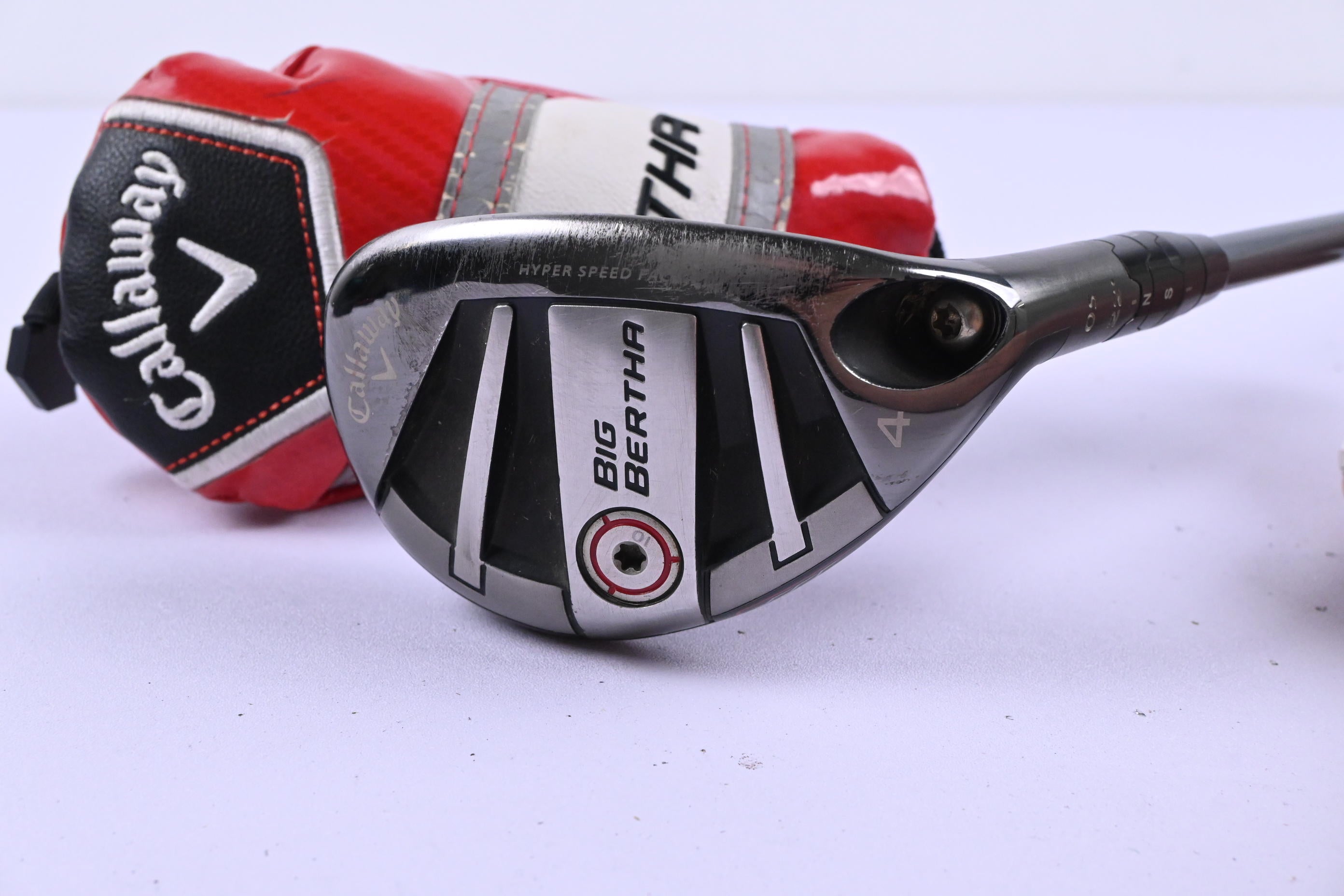 Callaway Big Bertha OS #4 Hybrid / 22 Degree / Stiff Flex Kuro Kage 80 Shaft