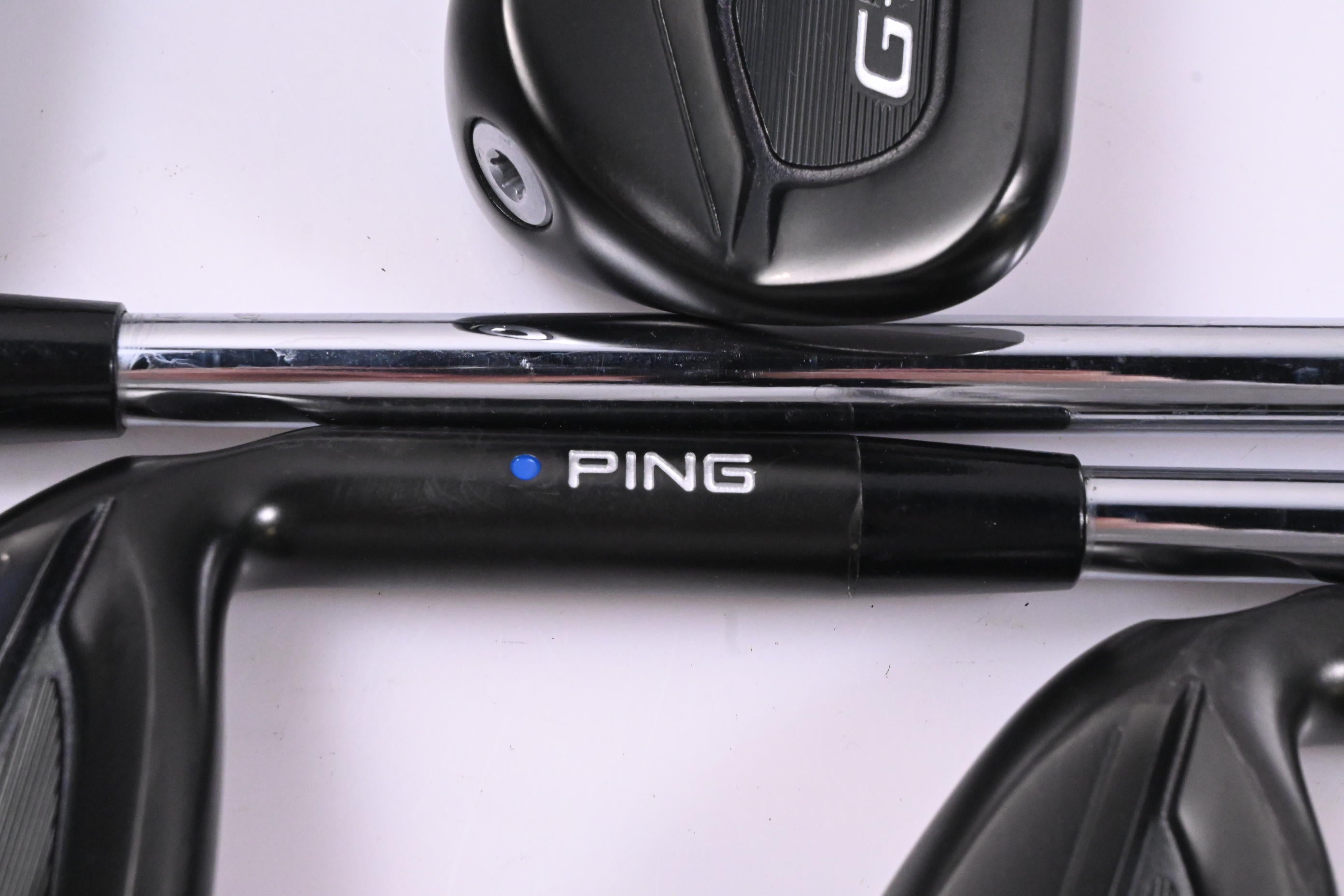 Ping G710 Irons / 5-9i / Blue Dot / Regular Flex Ping AWT 2.0 Shafts