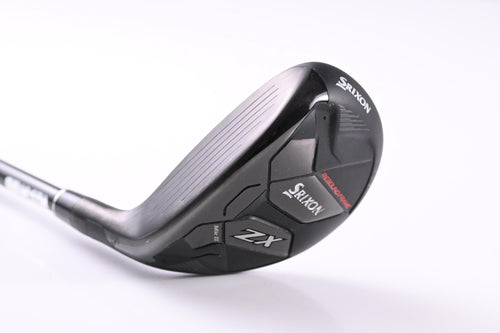 Left Hand Srixon ZX Mk II 2023 #4 Hybrid / 22 Degree / Regular Flex HZRDUS Smoke