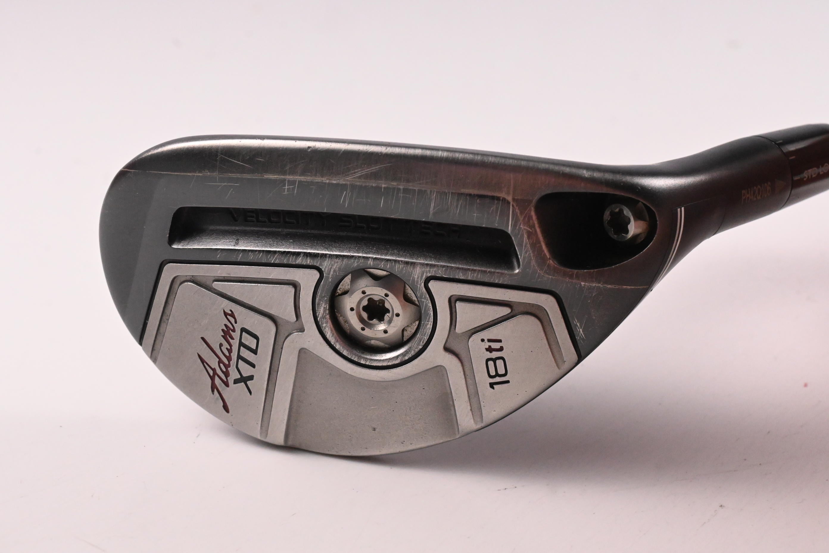 Adams XTD #2 Hybrid / 18 Degree / Stiff Flex Matrix Altus hQ3 Red Tie Shaft