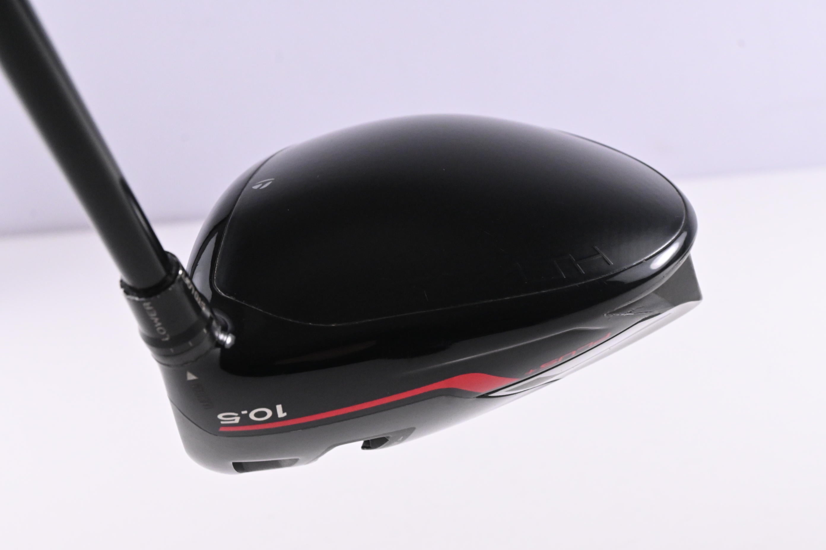 Taylormade Stealth Plus Driver / 10.5 Degree / Stiff Flex HZRDUS Smoke Red RDX 60