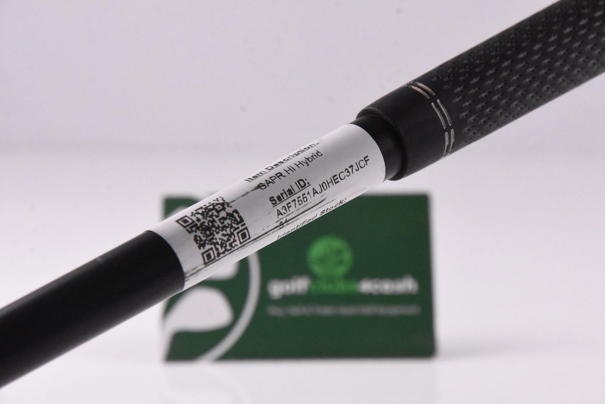 Taylormade GAPR Hi #3 Hybrid / 19 Degree / Stiff Flex KBS Hybrid 80 Shaft