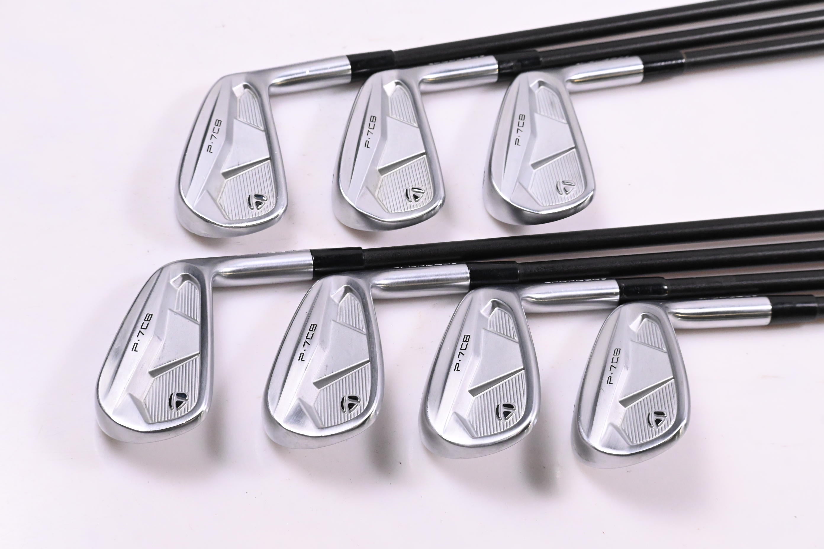 Taylormade P.7CB Irons / 4-PW / Stiff Flex LA Golf A-Series 105 Shafts