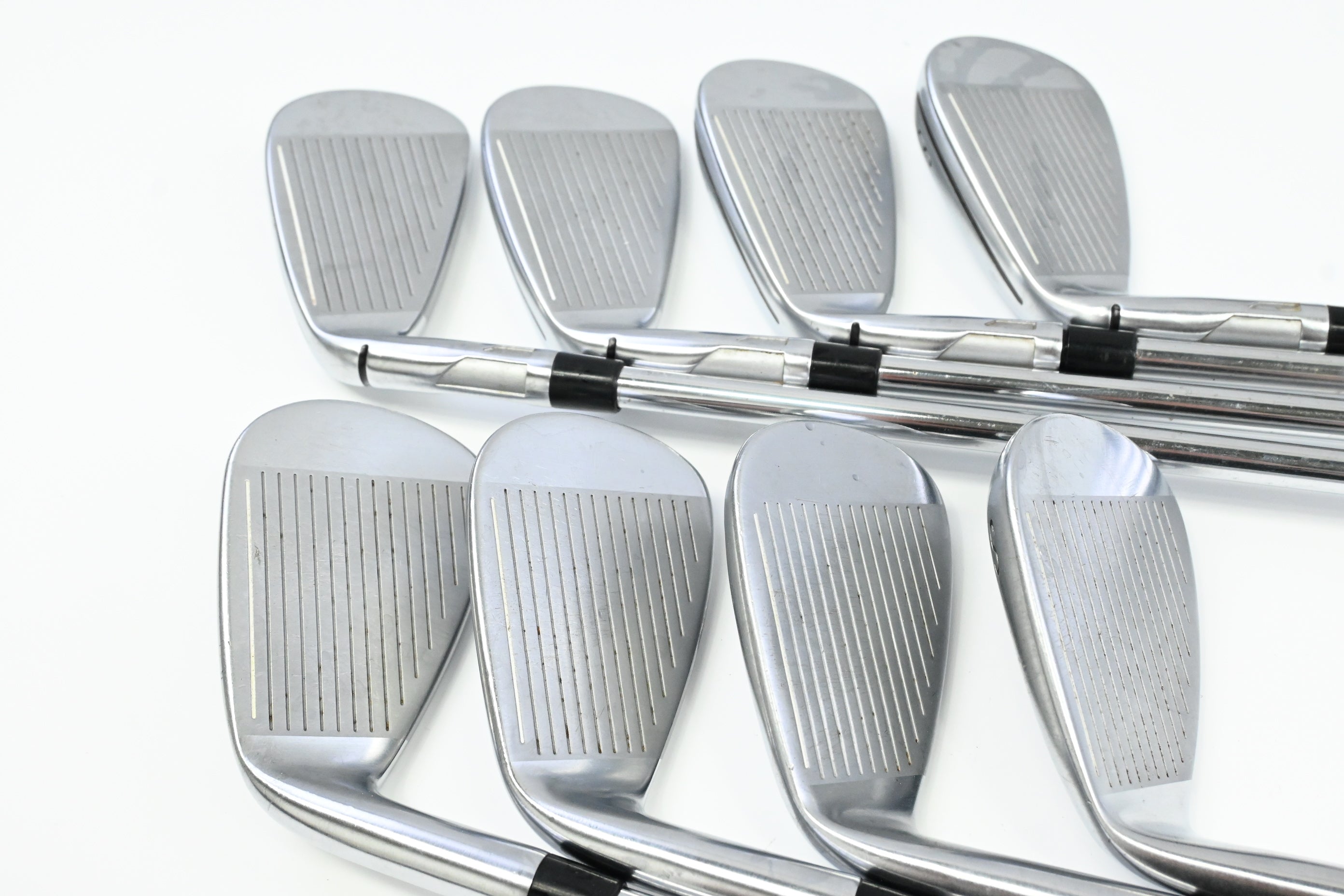 Taylormade Qi Irons / 5-PW+AW+SW / Regular Flex KBS Max MT 85 Shafts
