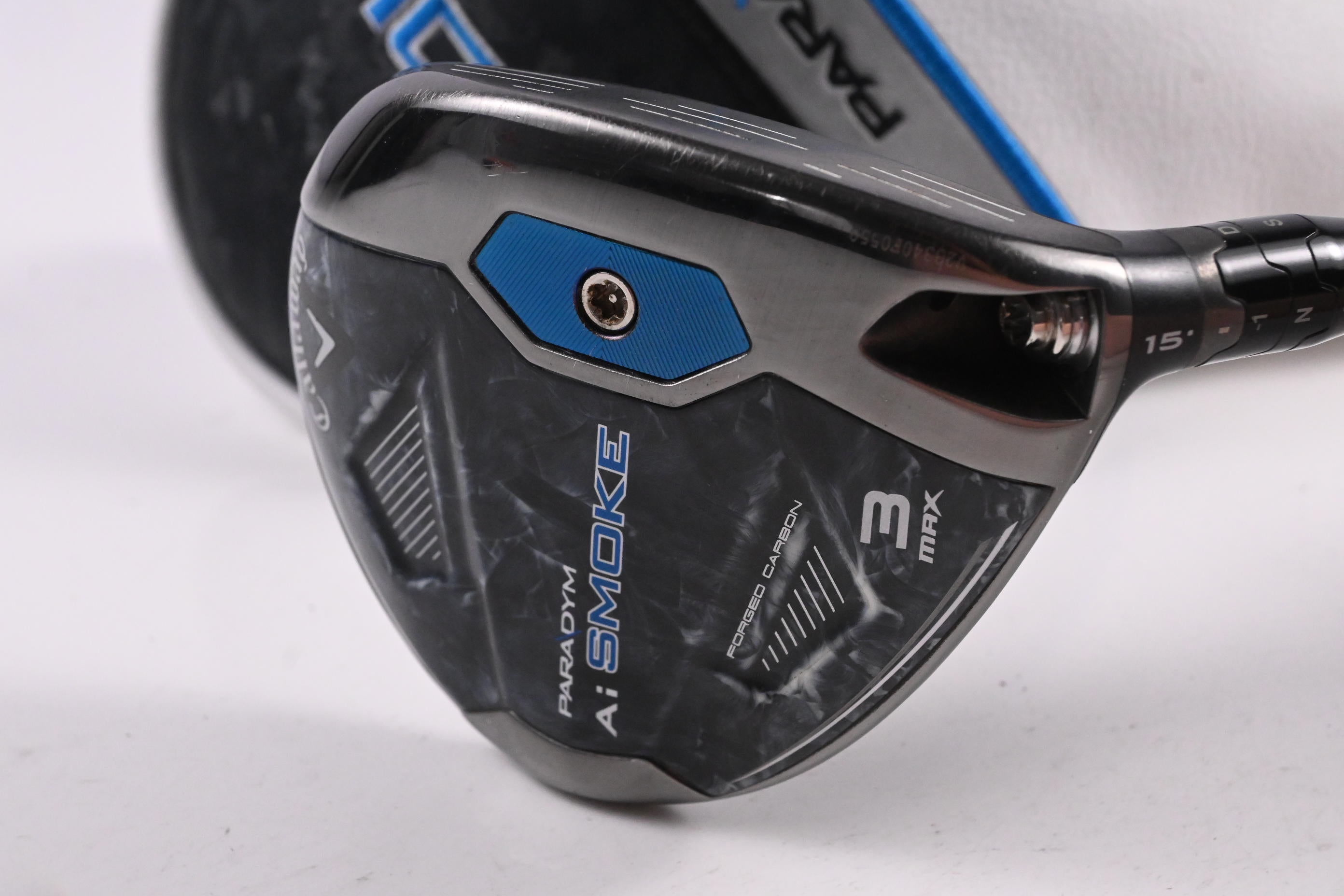 Callaway Paradym Ai Smoke Max #3 Wood / 15 Degree / Stiff Flex Tensei AV Blue 65 Shaft