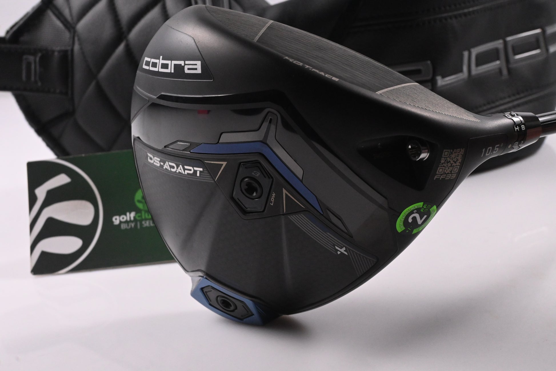 Cobra DS-Adapt X Driver / 10.5 Degree / Stiff Flex Denali Black 60 Shaft