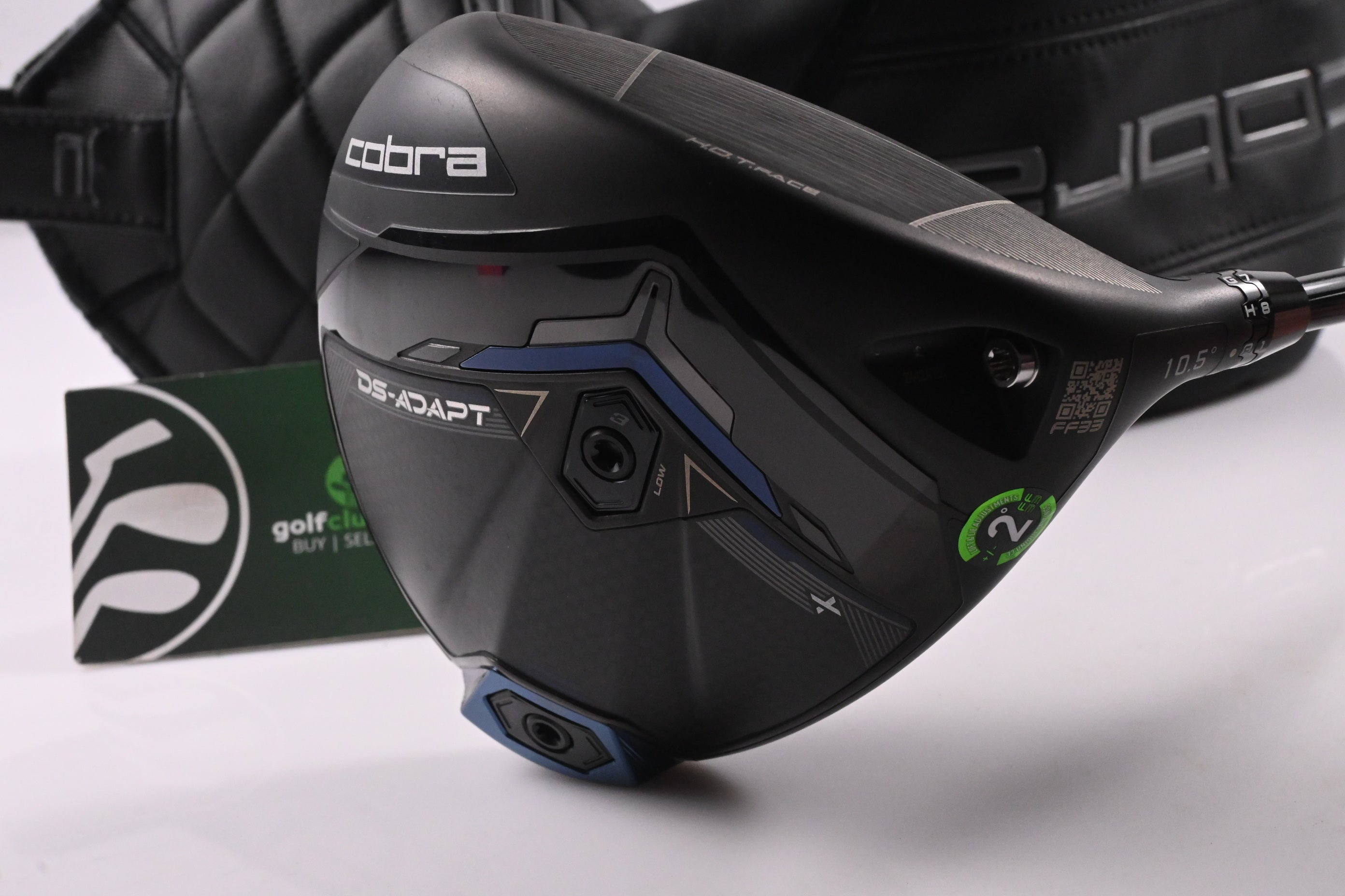 Cobra DS-Adapt X Driver / 10.5 Degree / Stiff Flex Denali Black 60 Shaft