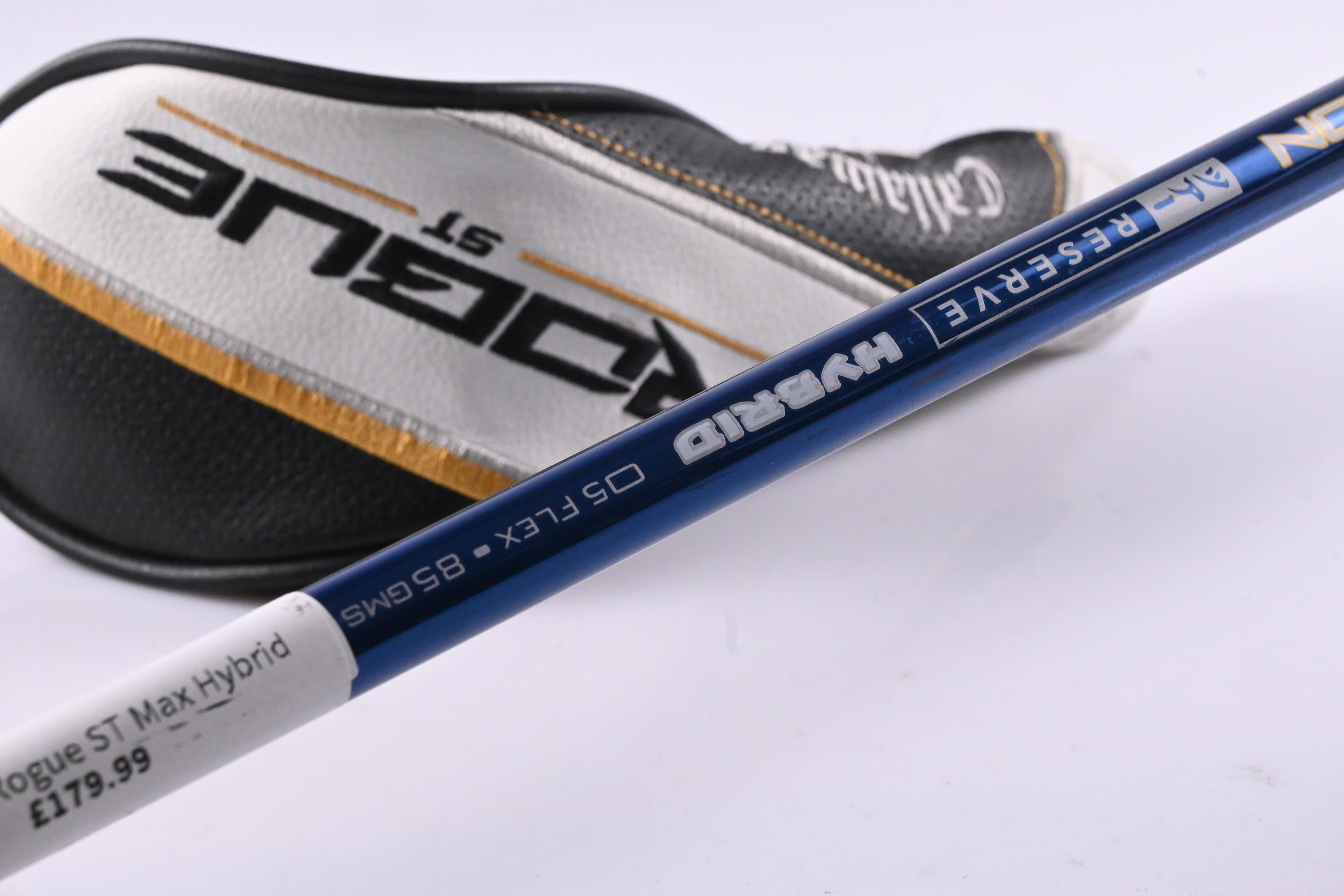 Callaway Rogue ST Max #3 Hybrid / 18 Degree /X-Flex Oban Devotion 8 Reserve 85