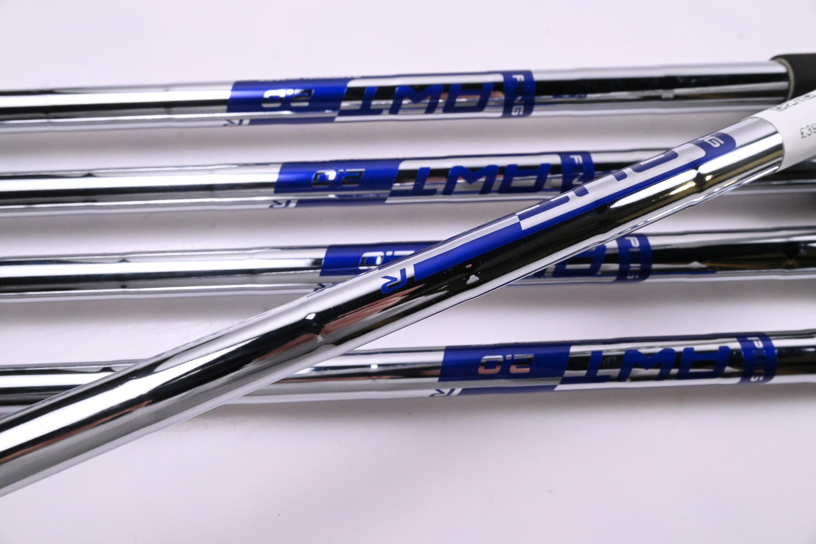 Ping G710 Irons / 5-9i / Blue Dot / Regular Flex Ping AWT 2.0 Shafts
