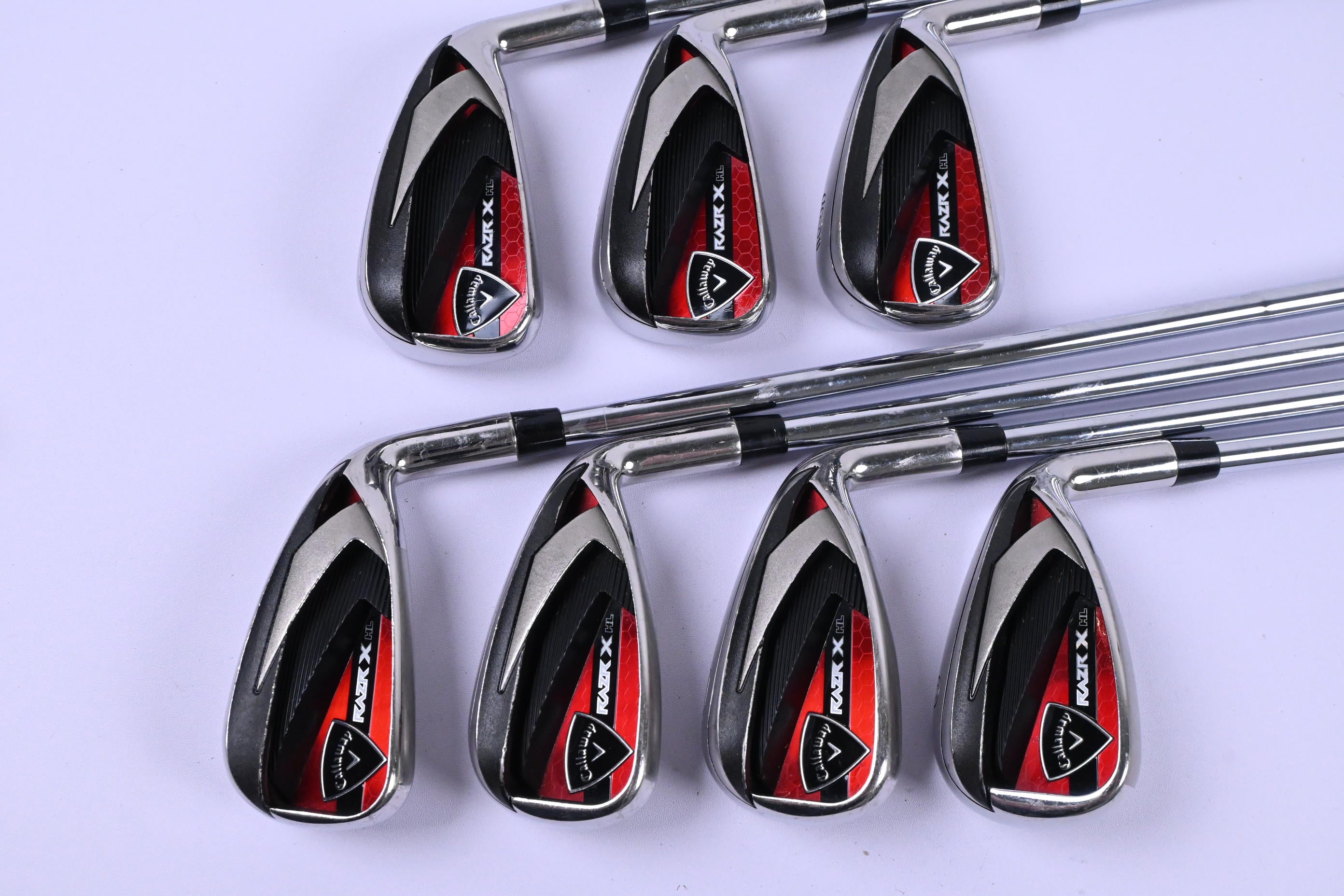 Callaway RAZR X HL Irons / 4-PW / Uniflex True Temper M-10 XP Shafts