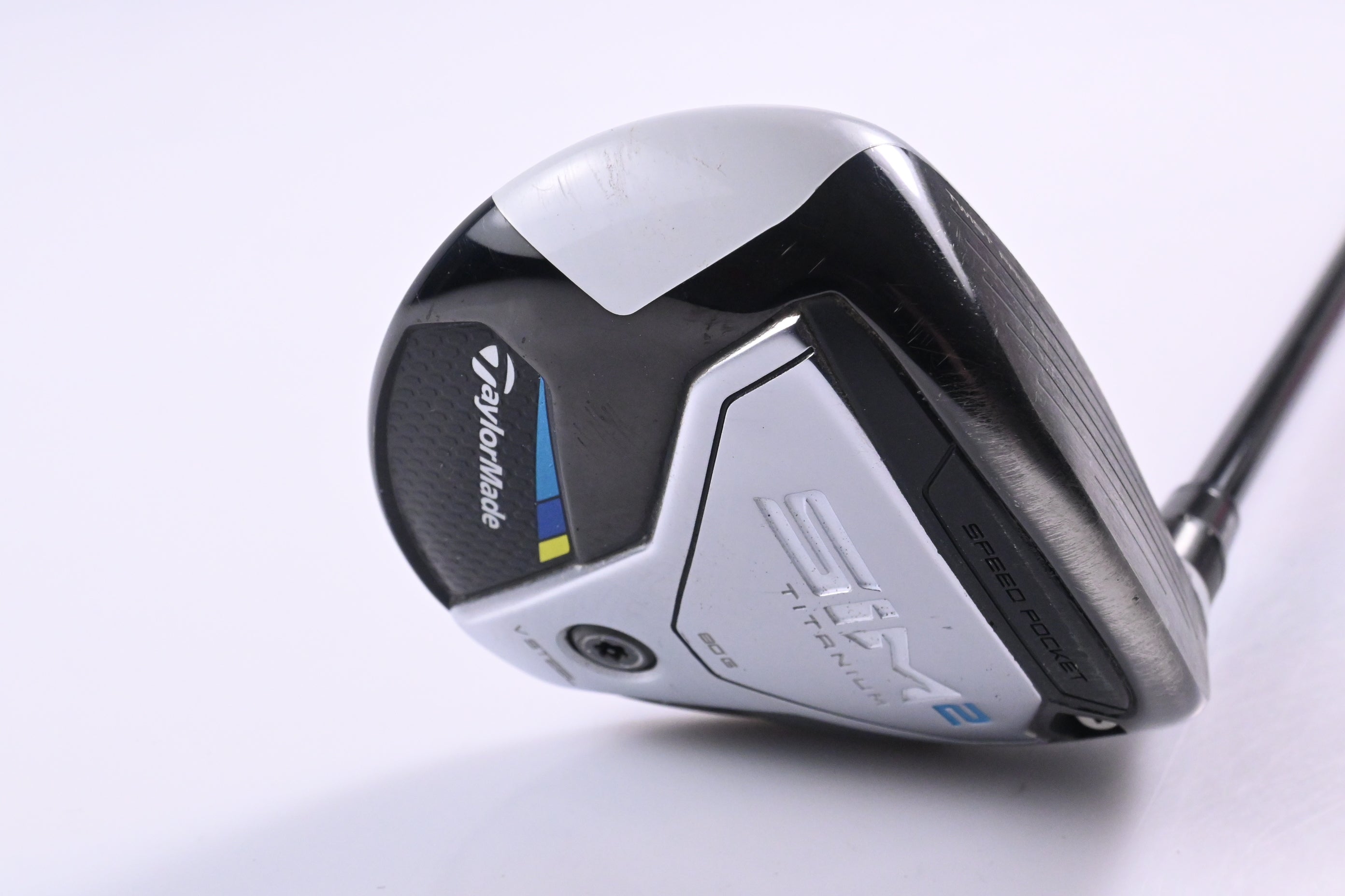 Taylormade SIM2 Ti #3 Wood / 15 Degree / X-Flex HZRDUS Smoke Blue RDX 70