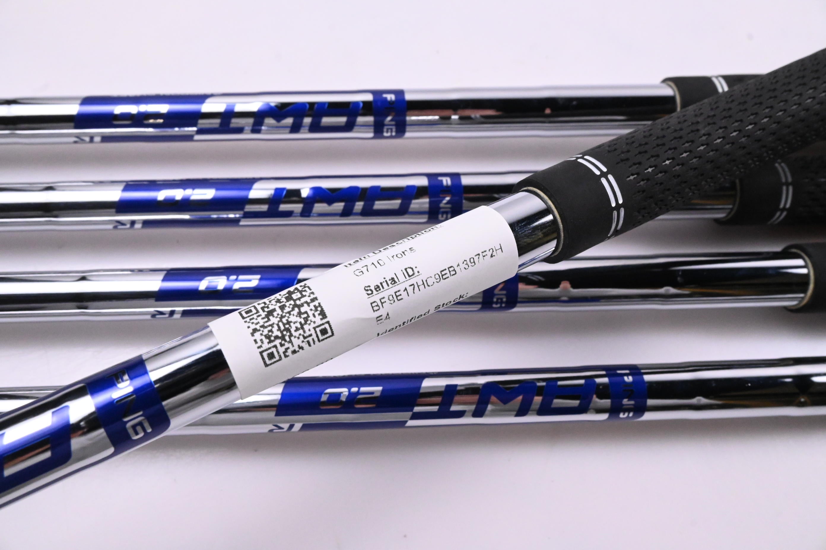 Ping G710 Irons / 5-9i / Blue Dot / Regular Flex Ping AWT 2.0 Shafts