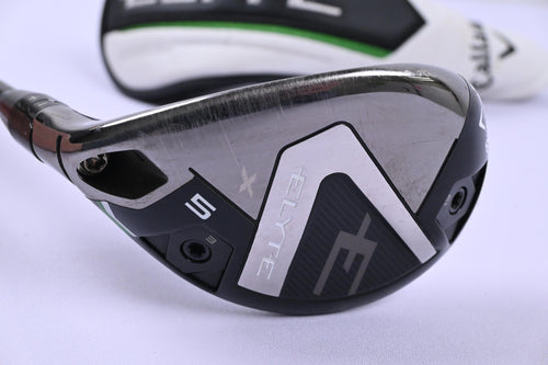 Left Hand Callaway Elyte X #5 Hybrid / 25 Degree / Regular Flex Denali 60 Shaft