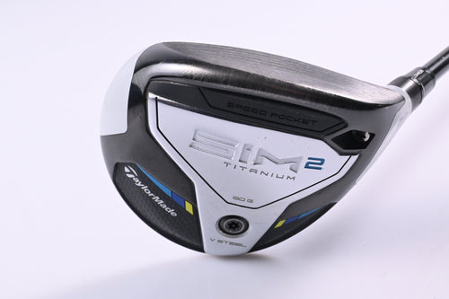 Taylormade SIM2 Ti #3 Wood / 15 Degree / X-Flex HZRDUS Smoke Blue RDX 70