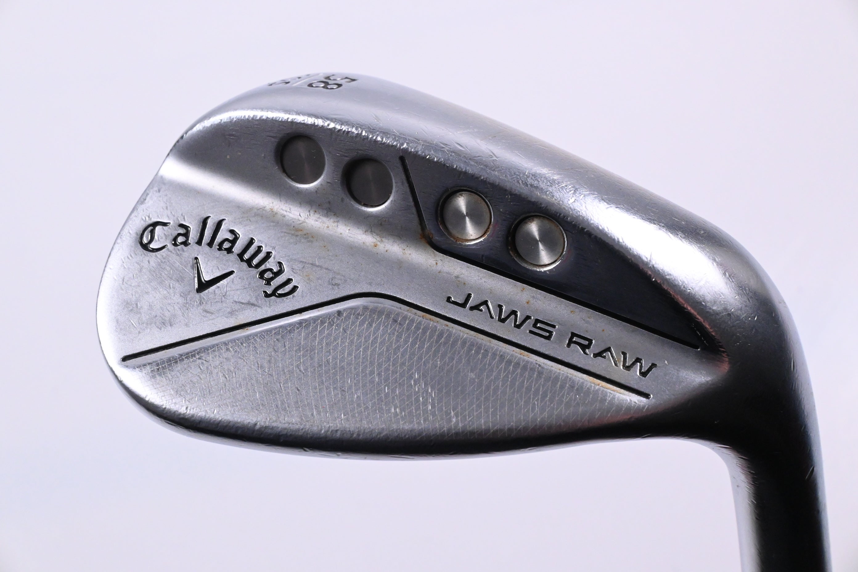 Callaway Jaws Raw Lob Wedge / 58 Degree / Wedge Flex Dynamic Gold Spinner 115