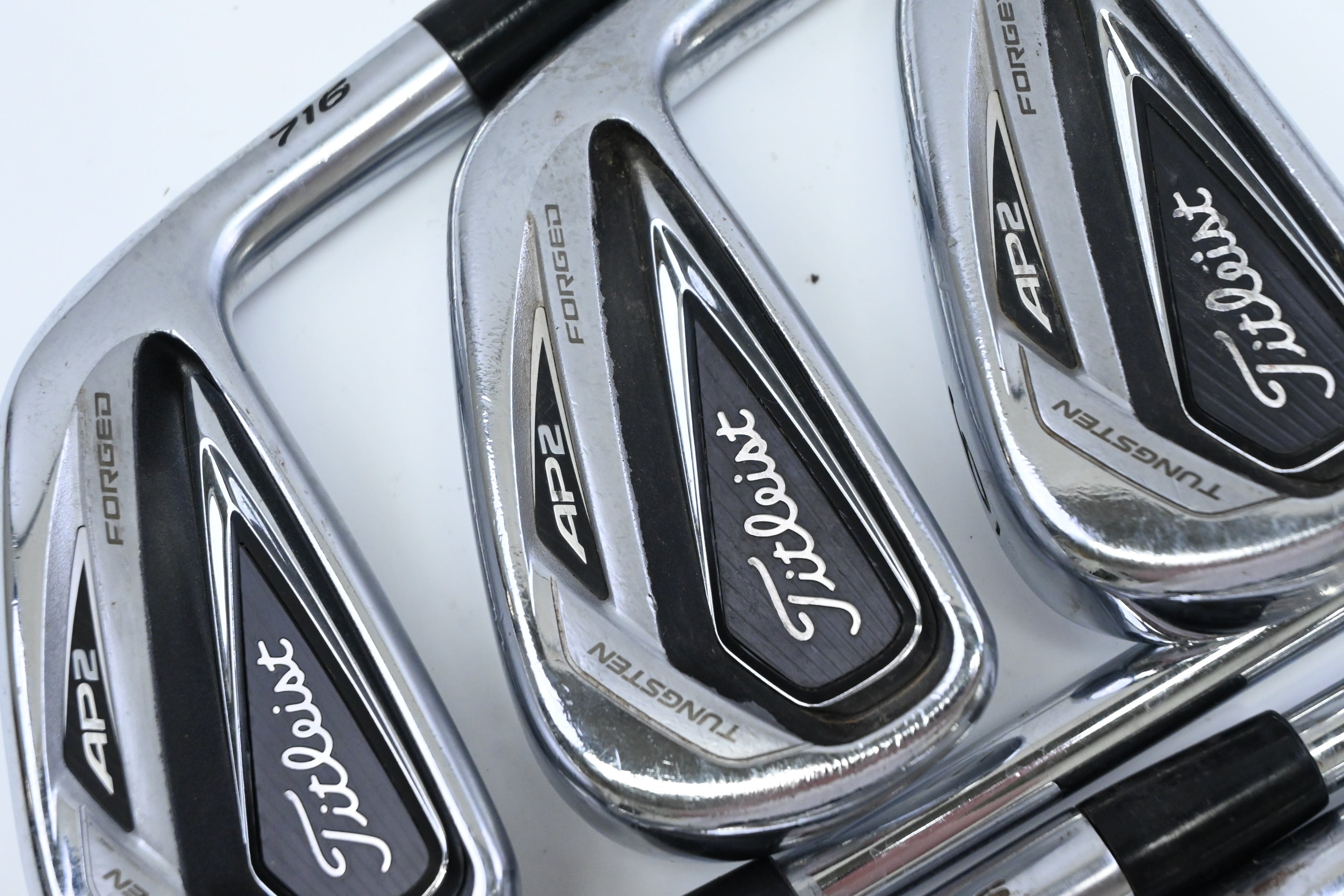 Titleist 716 AP2 Irons / 4-PW / Stiff Flex Steel Shafts