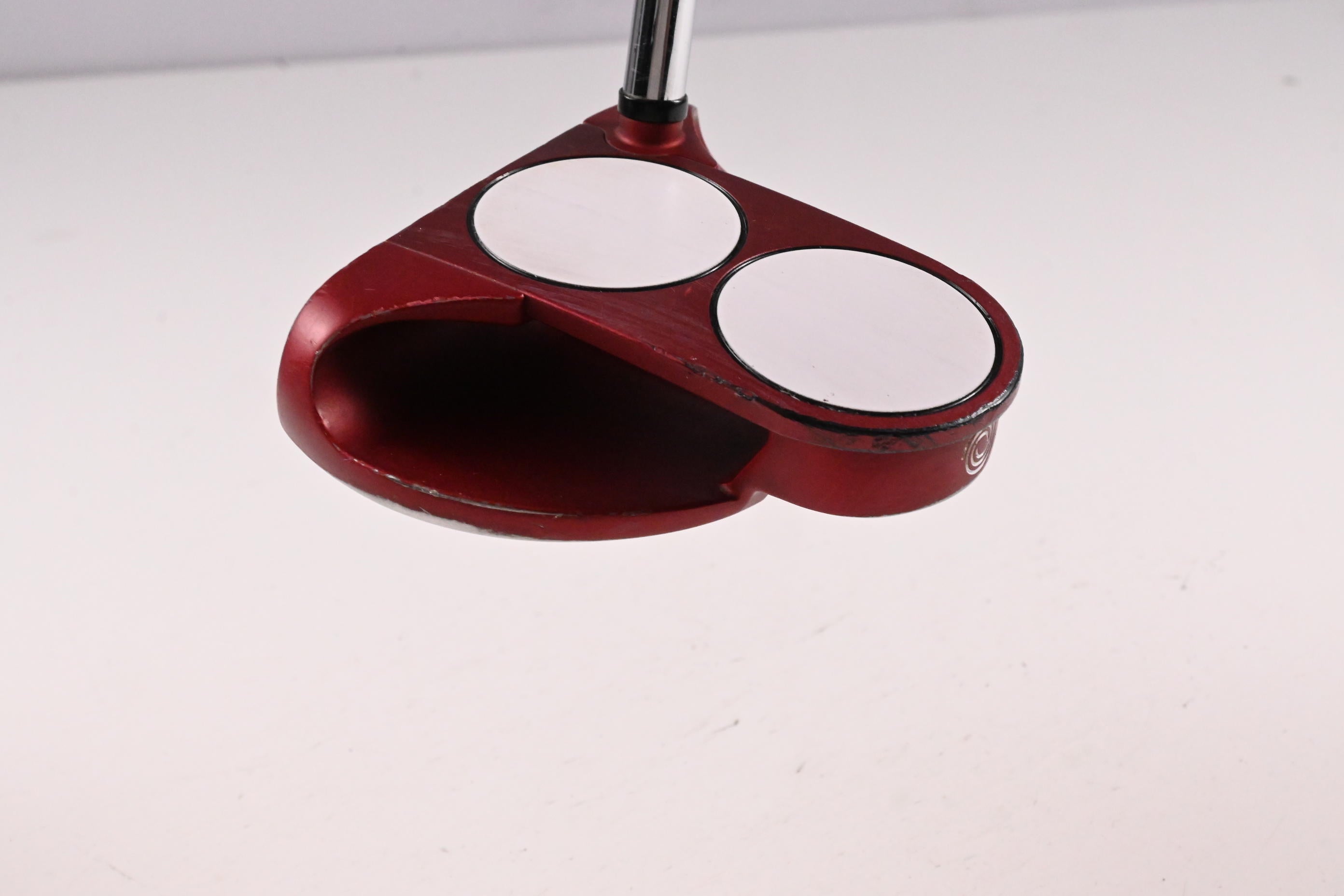 Left Hand Odyssey O-Works Red 2-Ball Putter / 34 Inch