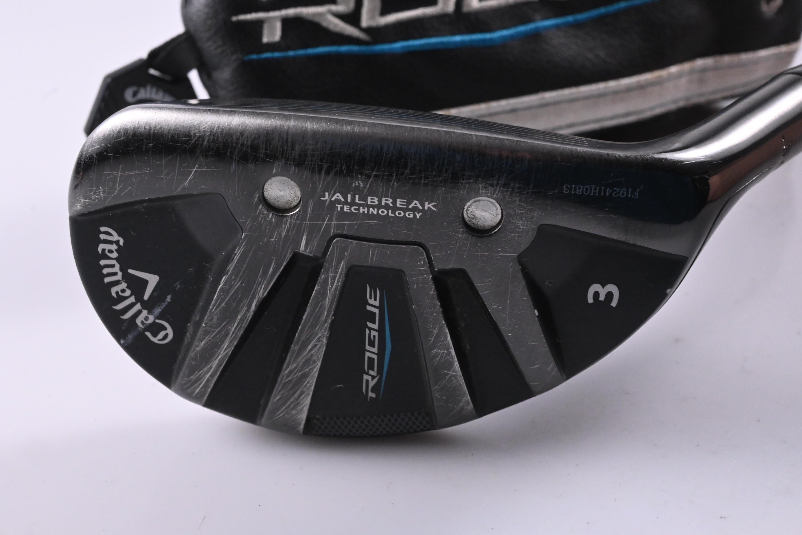 Callaway Rogue #3 Hybrid / 19 Degree / Regular Flex Aldila Synergy 60 Shaft