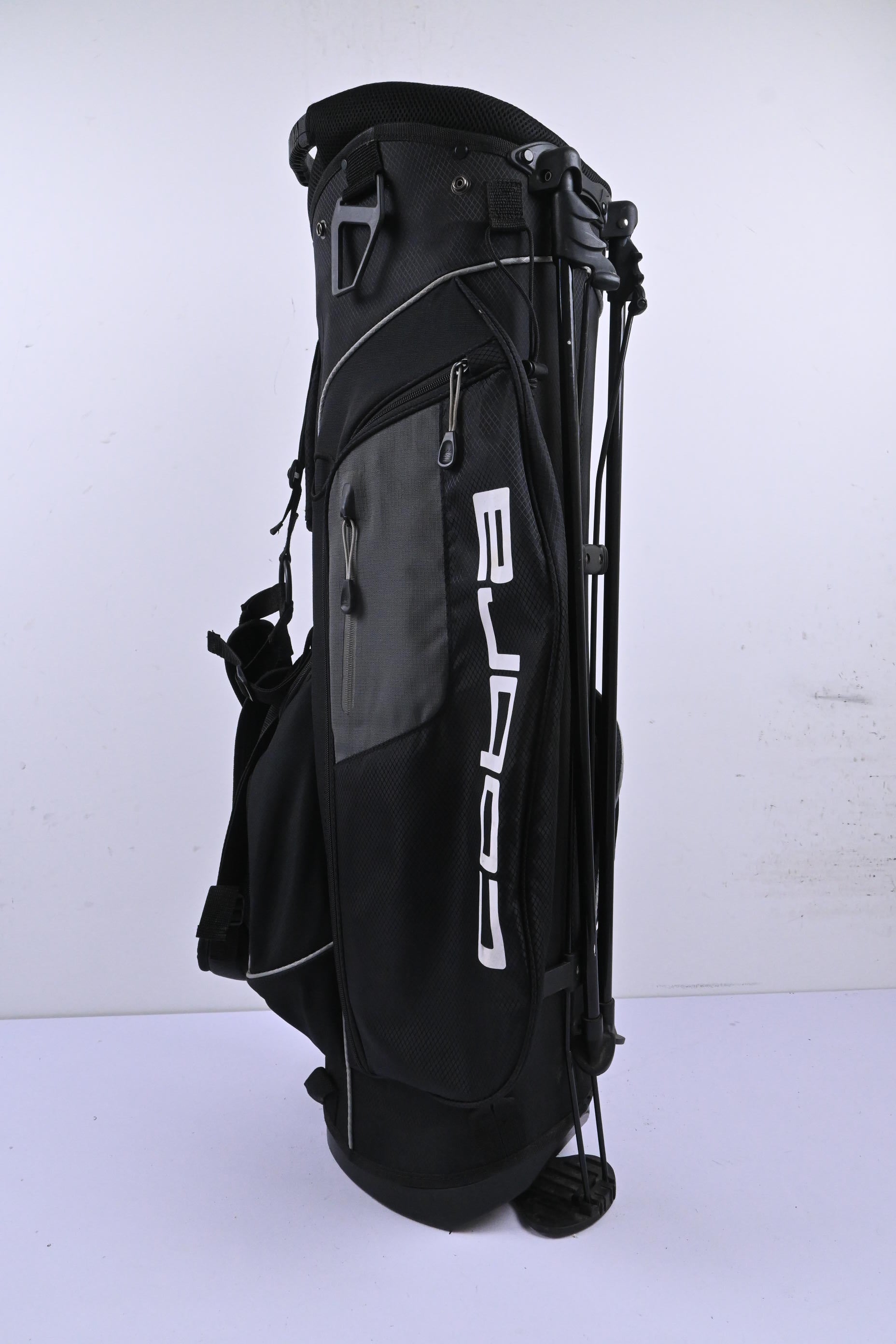 Cobra Stand Bag / 7-Way Divider / Black & Grey