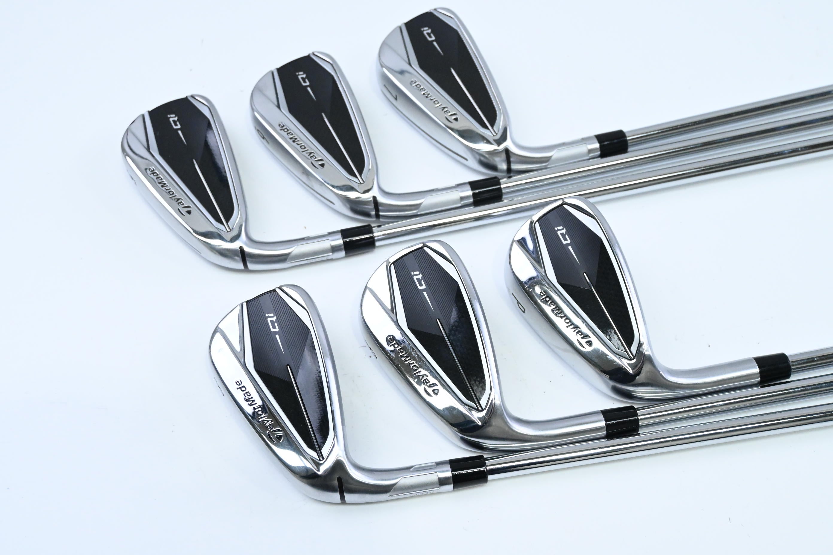Left Hand Taylormade Qi Irons / 5-PW / Regular Flex KBS Max MT 85 Shafts