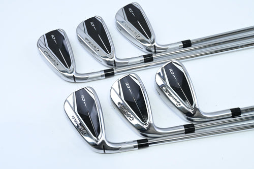 Left Hand Taylormade Qi Irons / 5-PW / Regular Flex KBS Max MT 85 Shafts