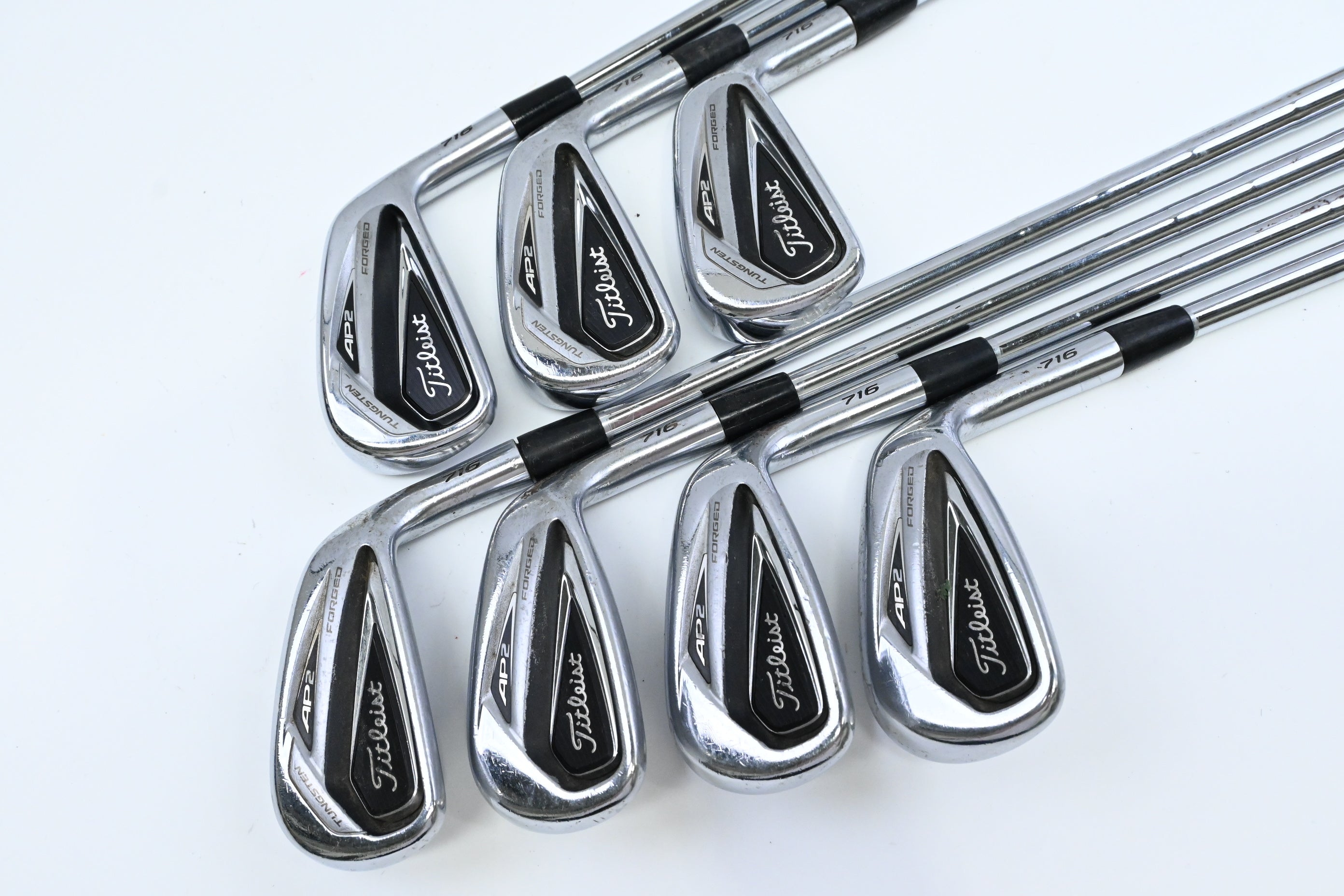 Titleist 716 AP2 Irons / 4-PW / Stiff Flex Steel Shafts
