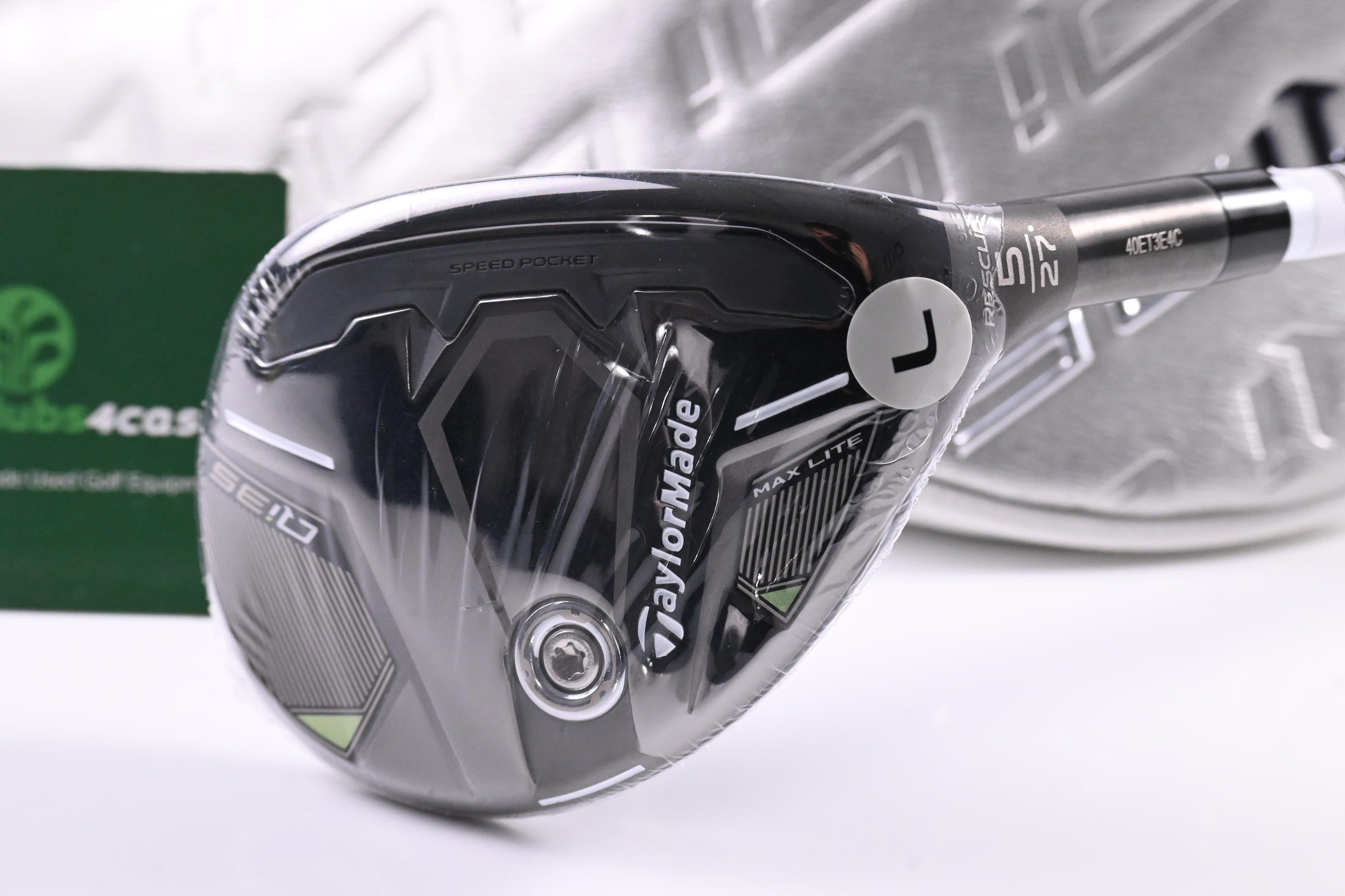 Ladies Taylormade Qi35 Max Lite #5 Hybrid / 27 Degree / Ladies Flex Fujikura 40