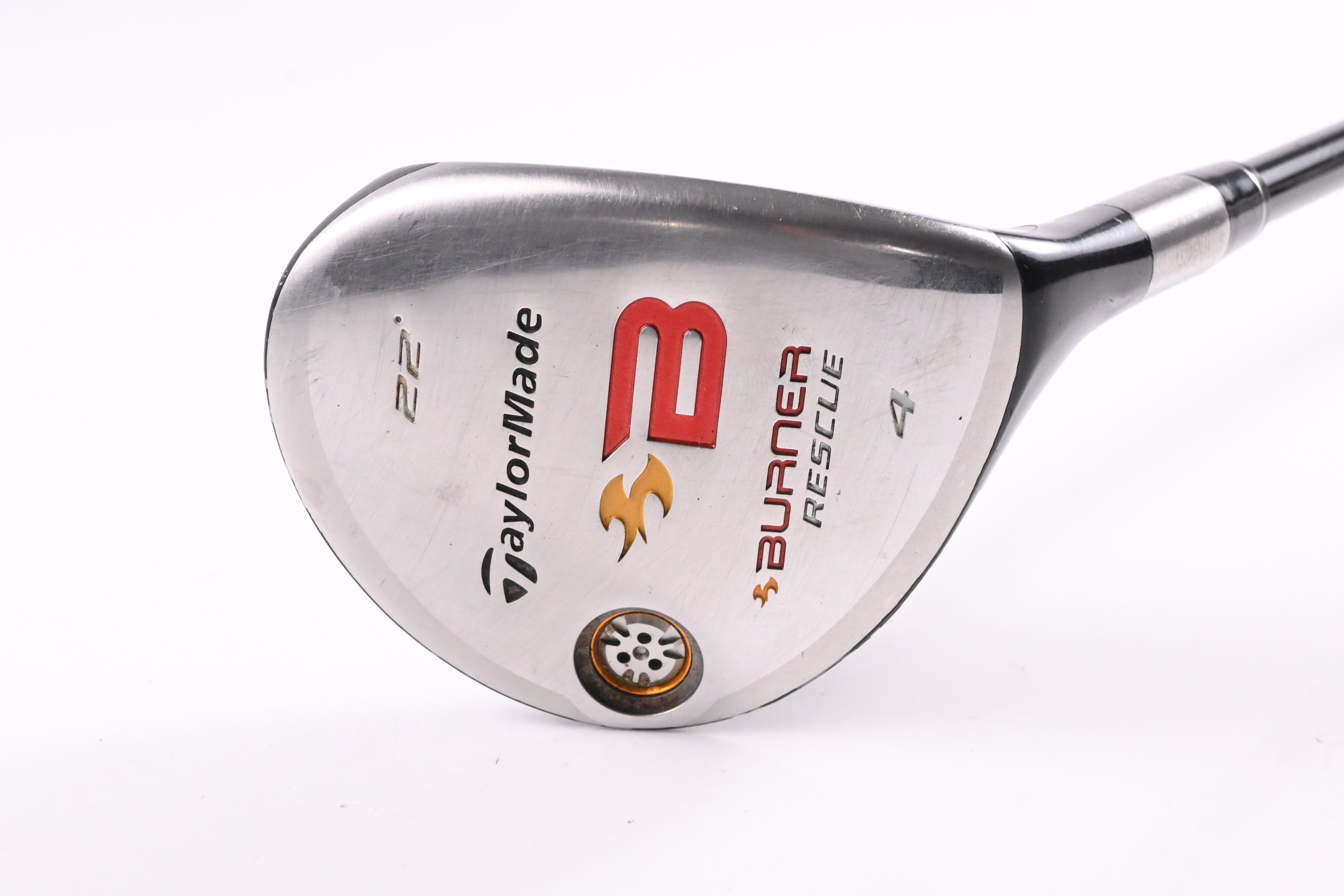 Taylormade Burner 2008 #4 Hybrid / 22 Degree / Regular Flex Reax 60 Shaft