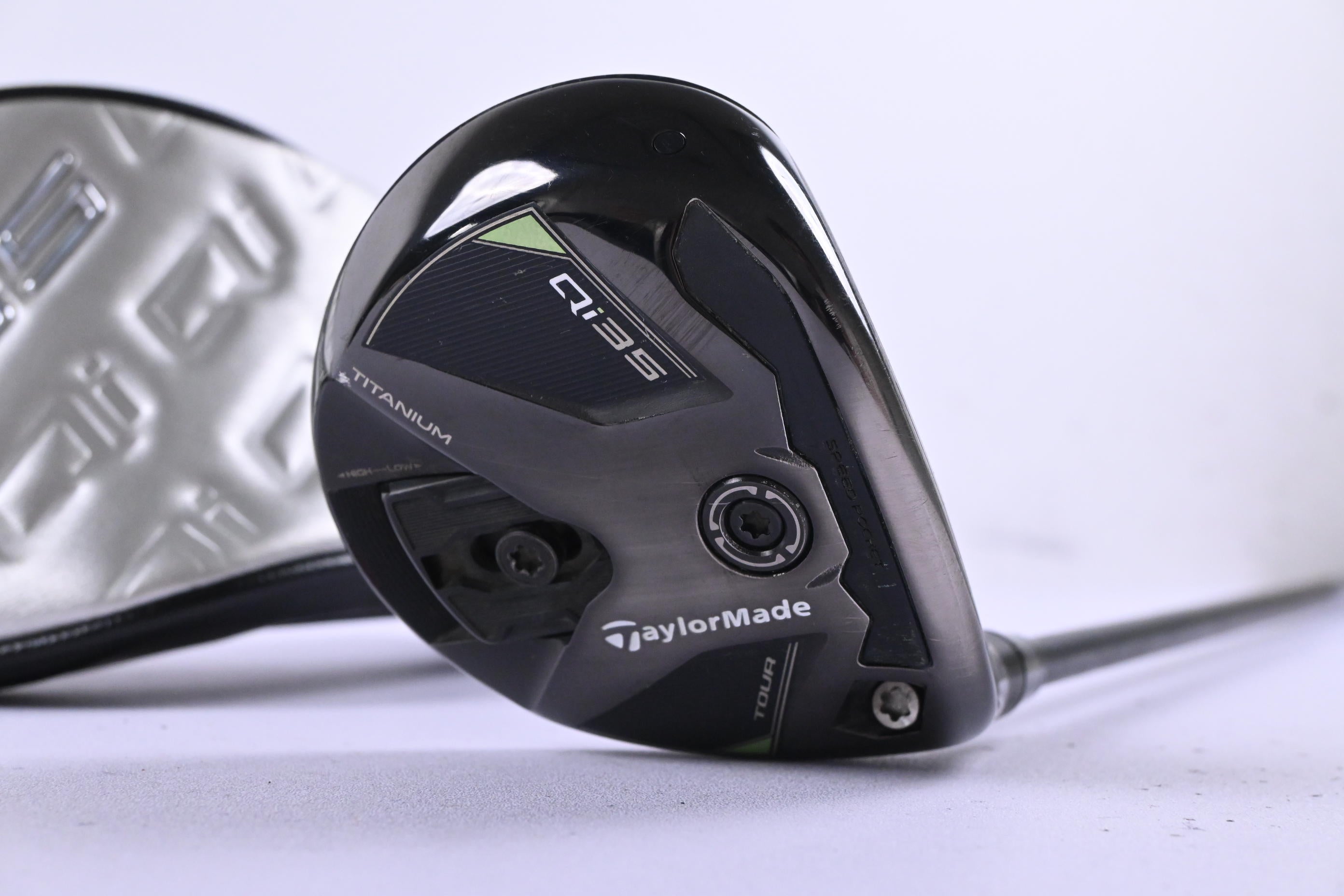 Taylormade Qi35 Tour #5 Wood / 18 Degree / Stiff Flex Kai'li Dark Waves Blue 75