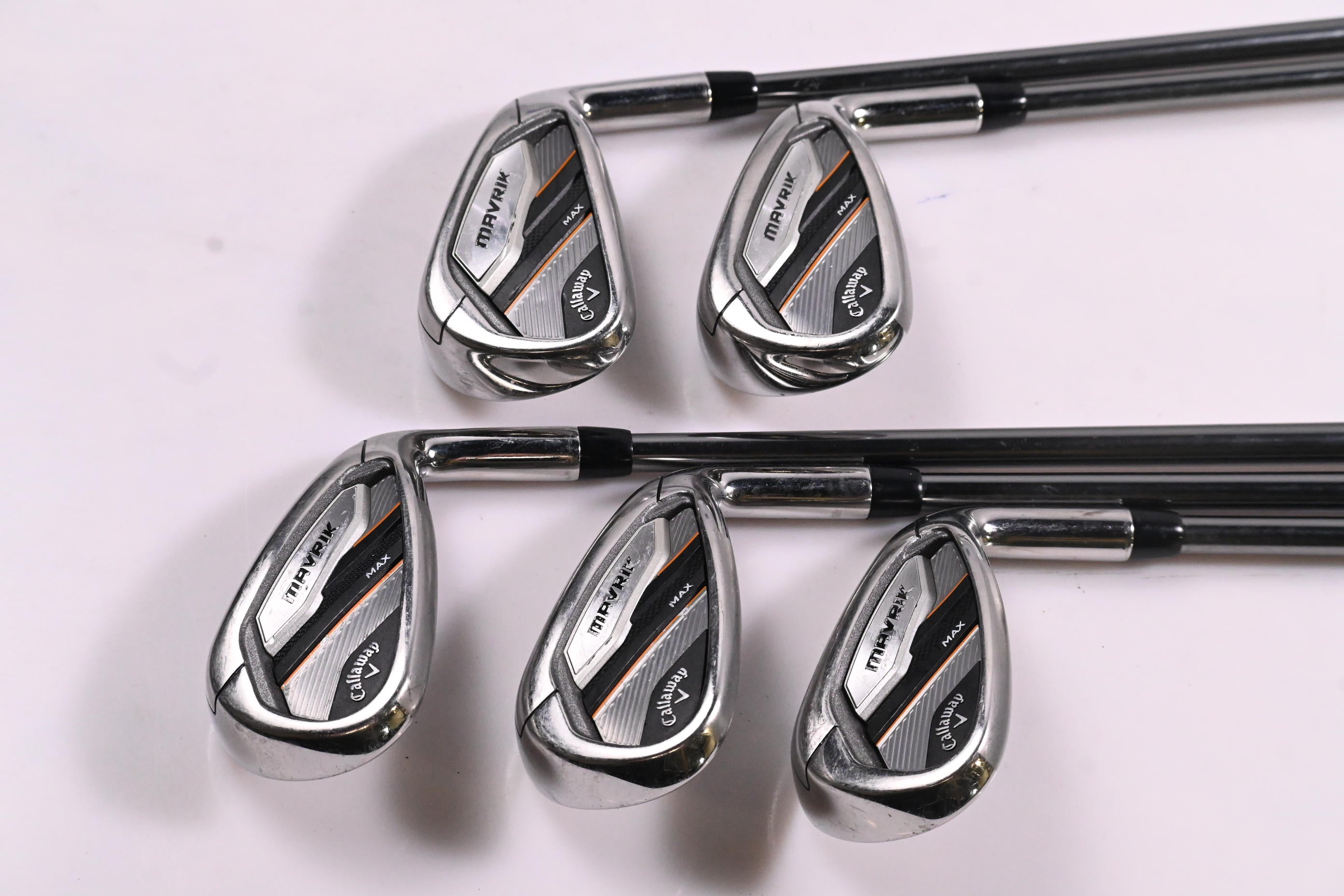 Callaway Mavrik Max Irons / 7-PW+GW / Senior Flex Catalyst 50 Shafts