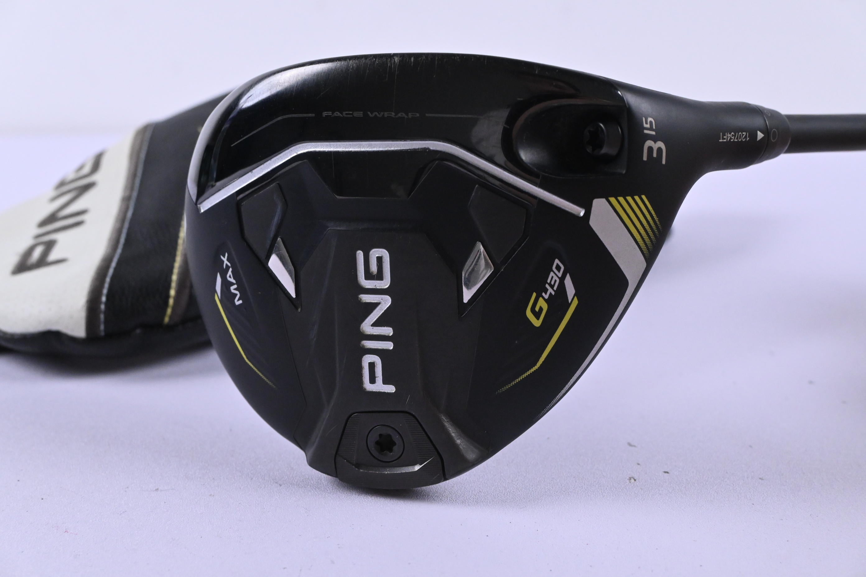 Ping G430 Max #3 Wood / 15 Degree / Stiff Flex Ping Alta CB Black 65 Shaft