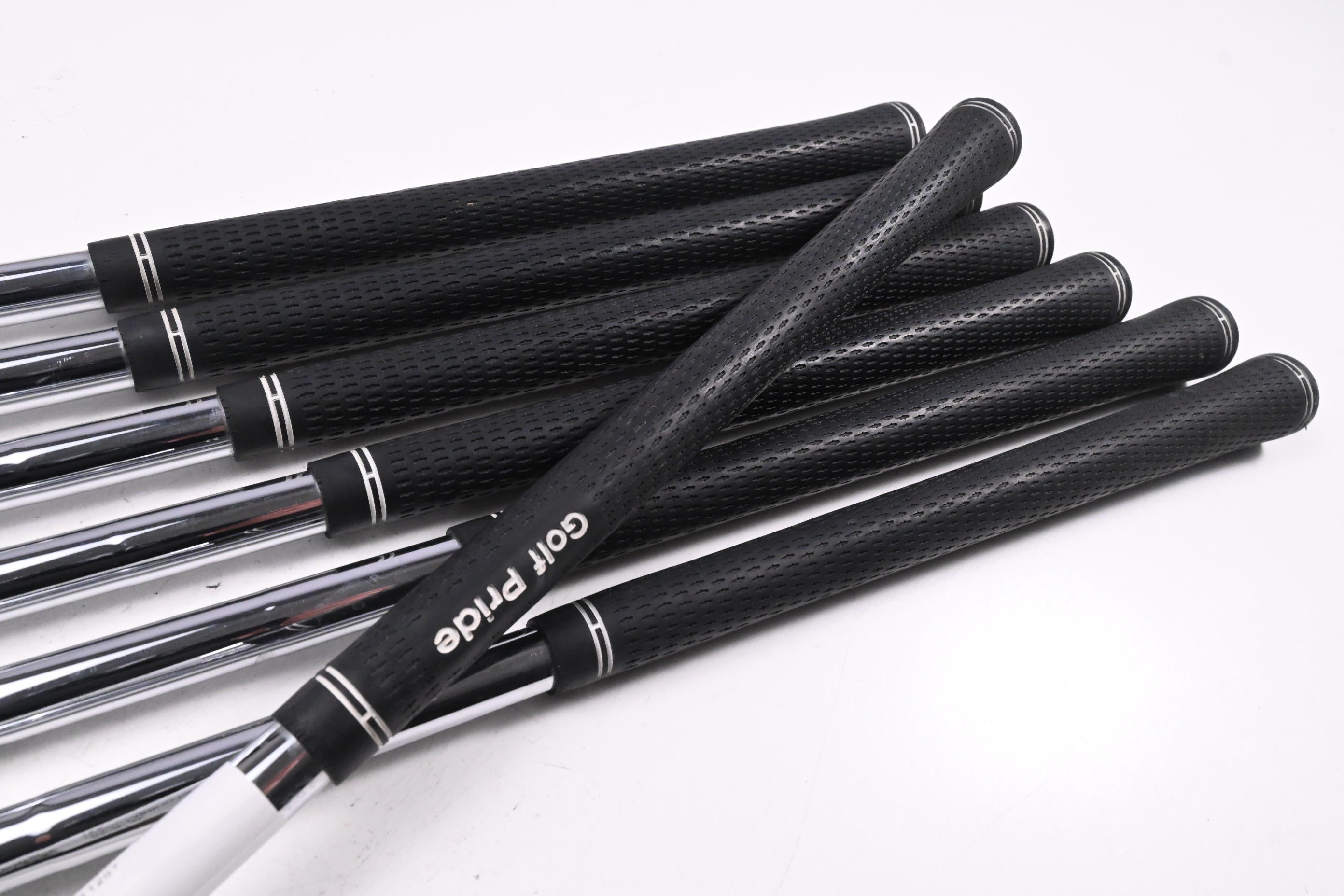 Ping G400 Irons / 4-PW / Black Dot / Stiff Flex Ping AWT 2.0 Shafts