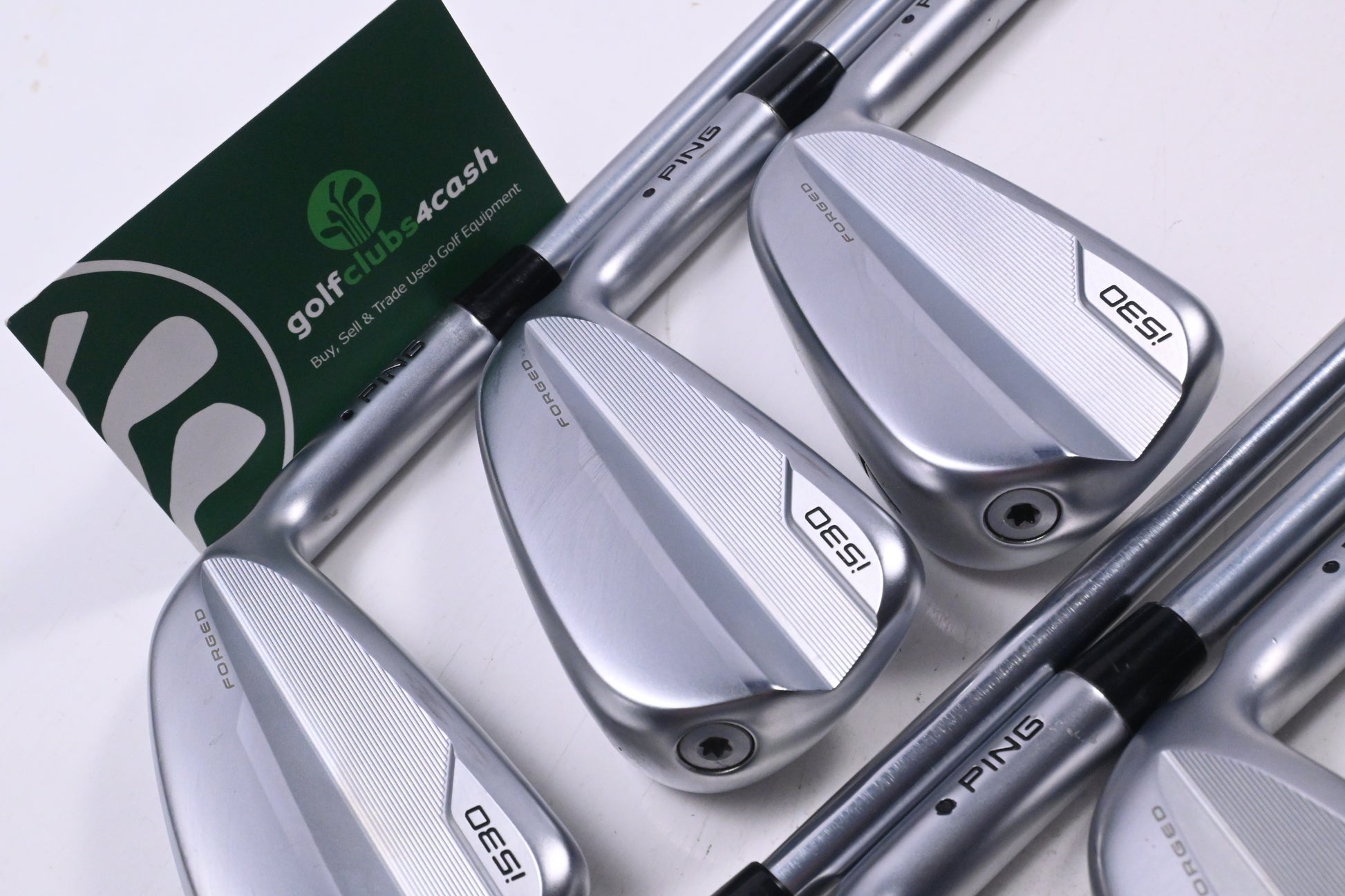 Ping i530 Irons 5-PW+GW Black Dot Regular Flex Project X IO