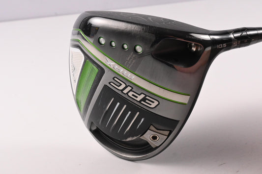 Callaway Epic Max Driver / 10.5 Degree / Regular Flex HZRDUS Smoke iM10 Green 50