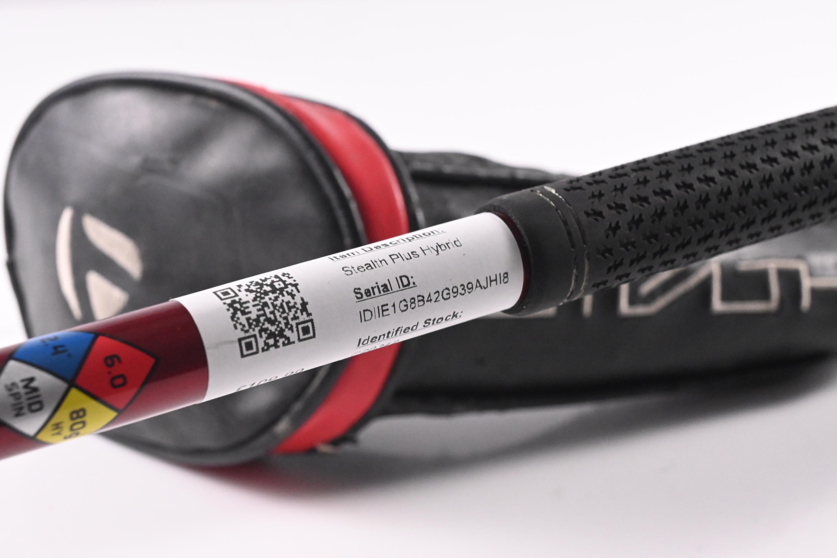 Taylormade Stealth Plus #3 Hybrid / 19.5 Degree / Stiff Flex HZRDUS Smoke Red