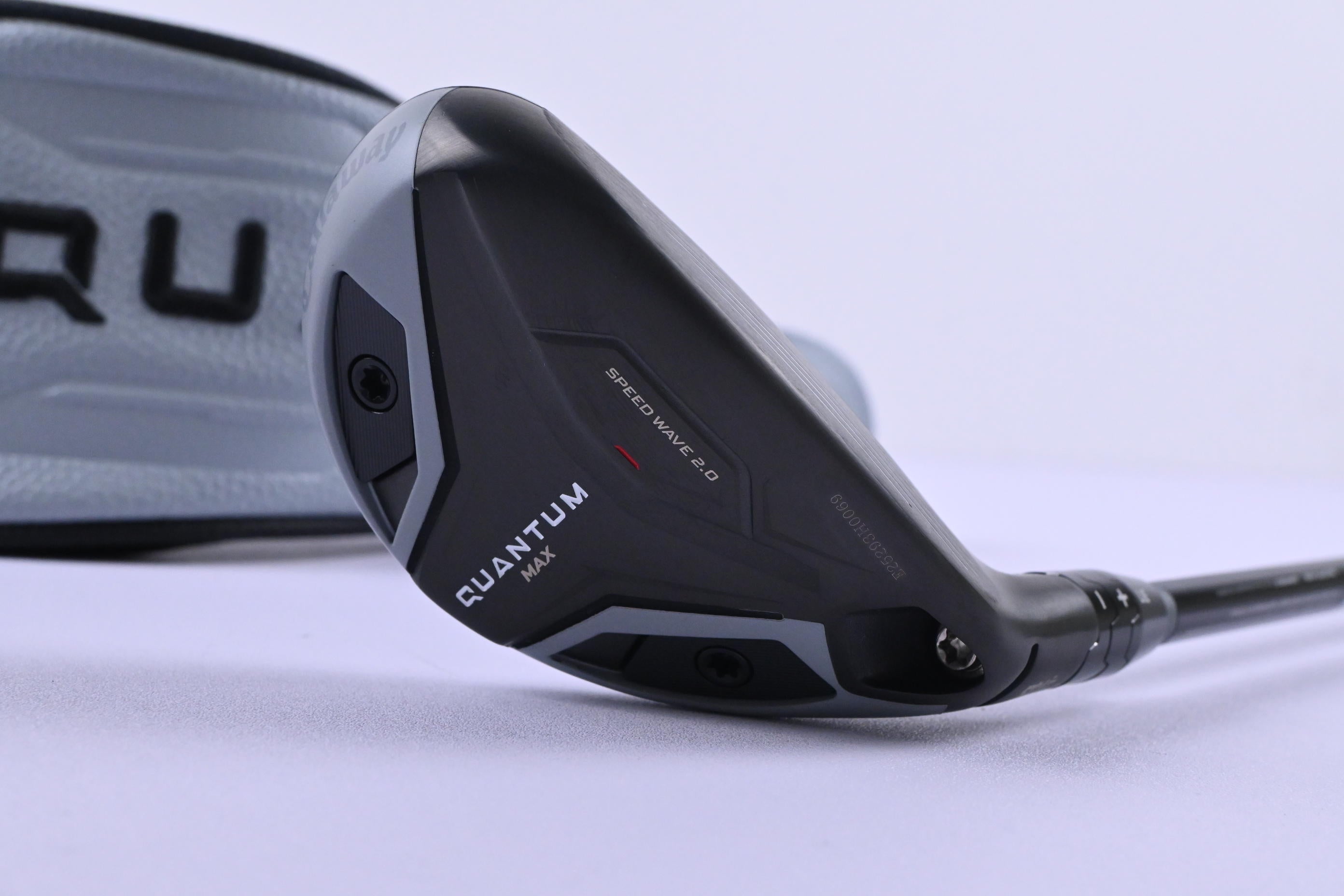 Callaway Quantum Max #4 Hybrid / 21 Degree / Regular Flex Denali Frost Silver 60