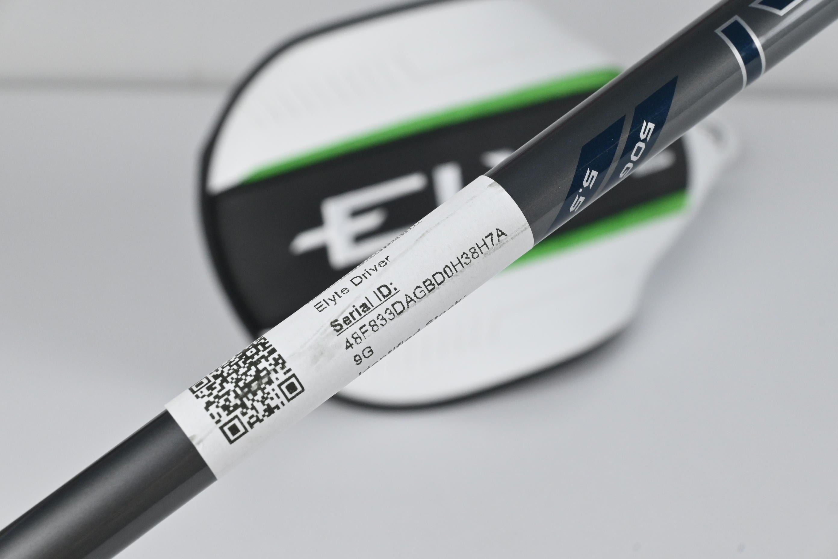 Callaway Elyte Driver / 9 Degree / Regular Flex Denali Charcoal 50 Shaft