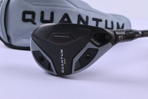 Callaway Quantum Max #4 Hybrid / 21 Degree / Regular Flex Denali Frost Silver 60