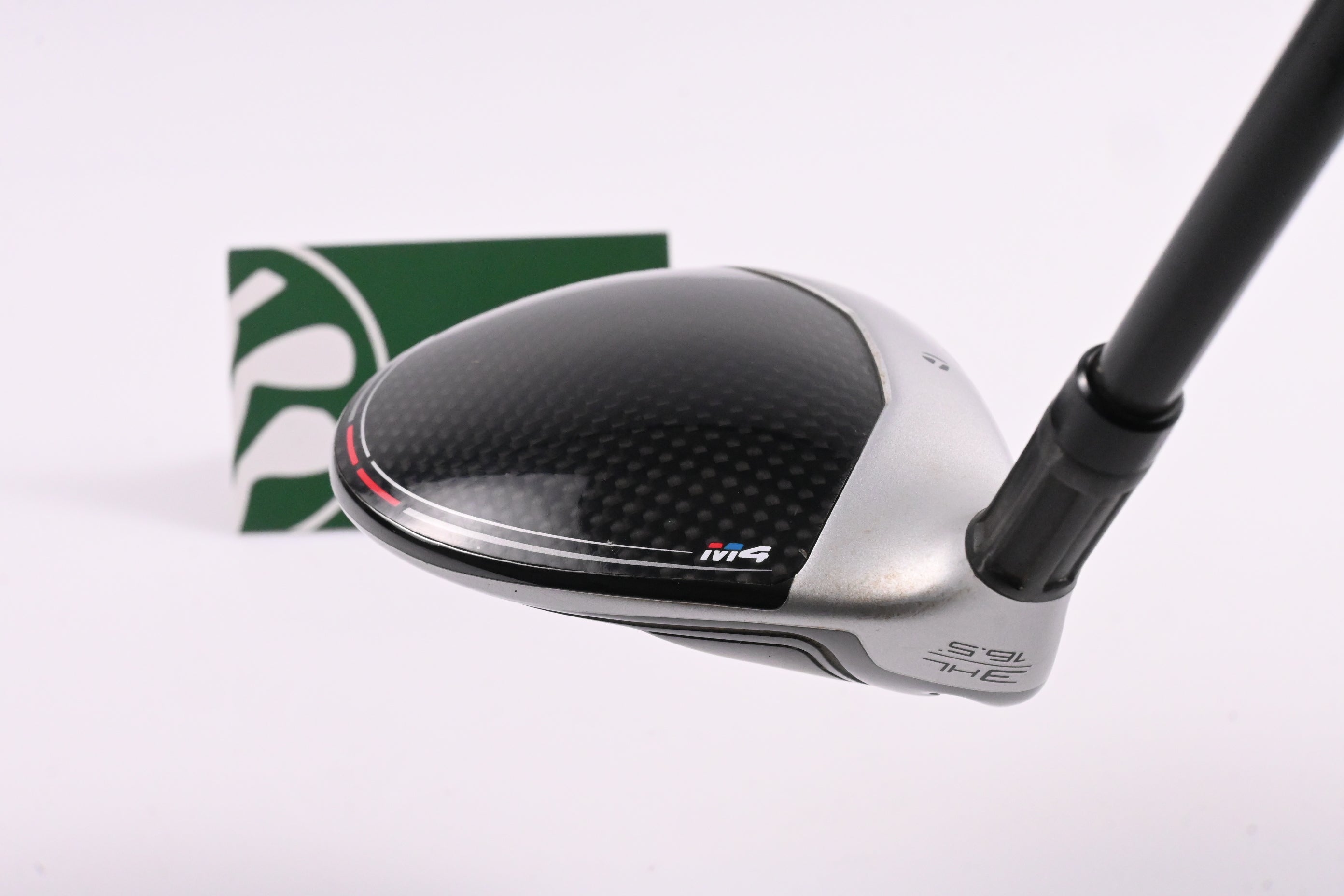 Left Hand Taylormade M4 #3 Wood / 16.5 Degree / Regular Flex Fujikura Atmos Red 5