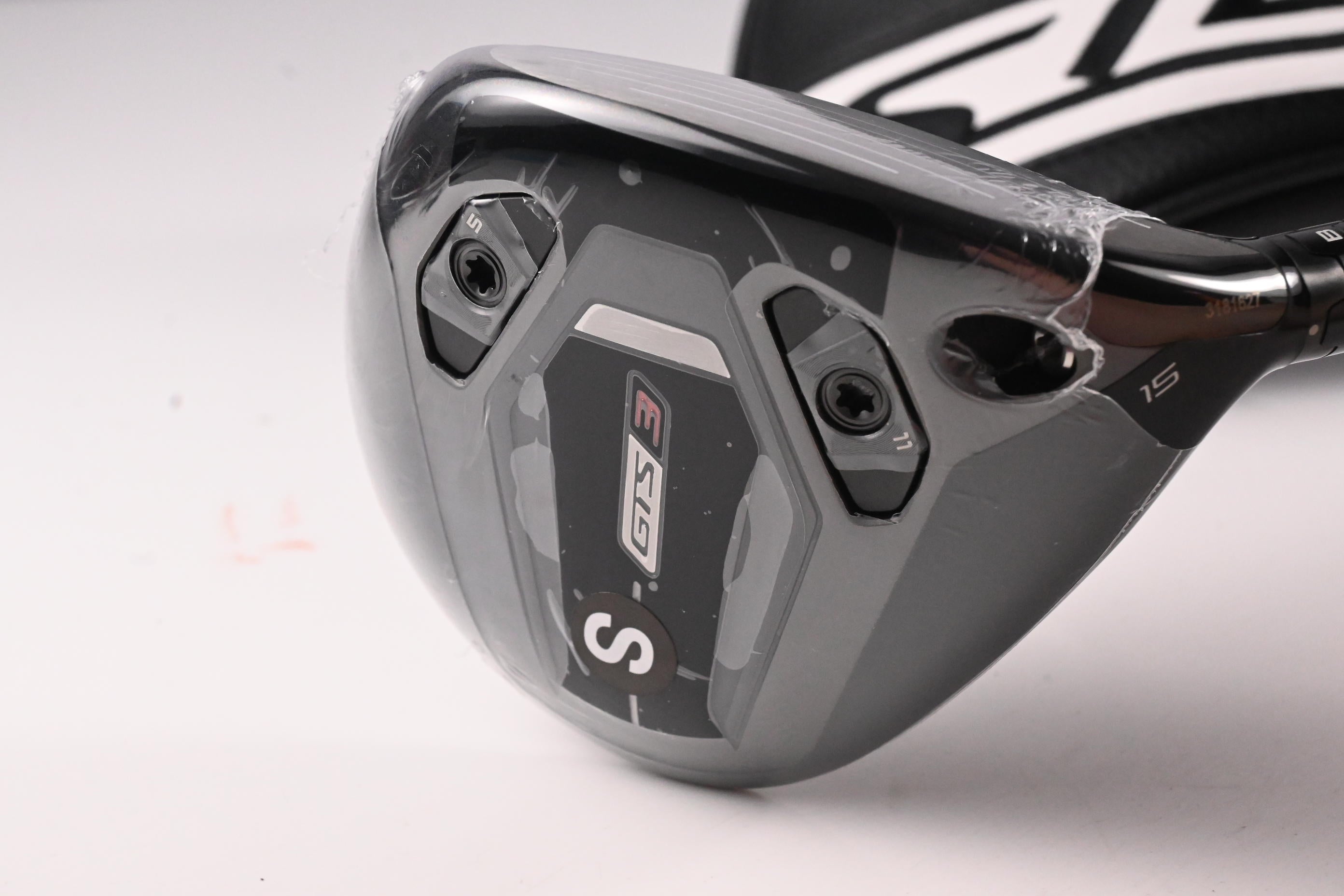 Titleist GTS3 #3 Wood / 15 Degree / Stiff Flex Project X Titan Black 70 Shaft