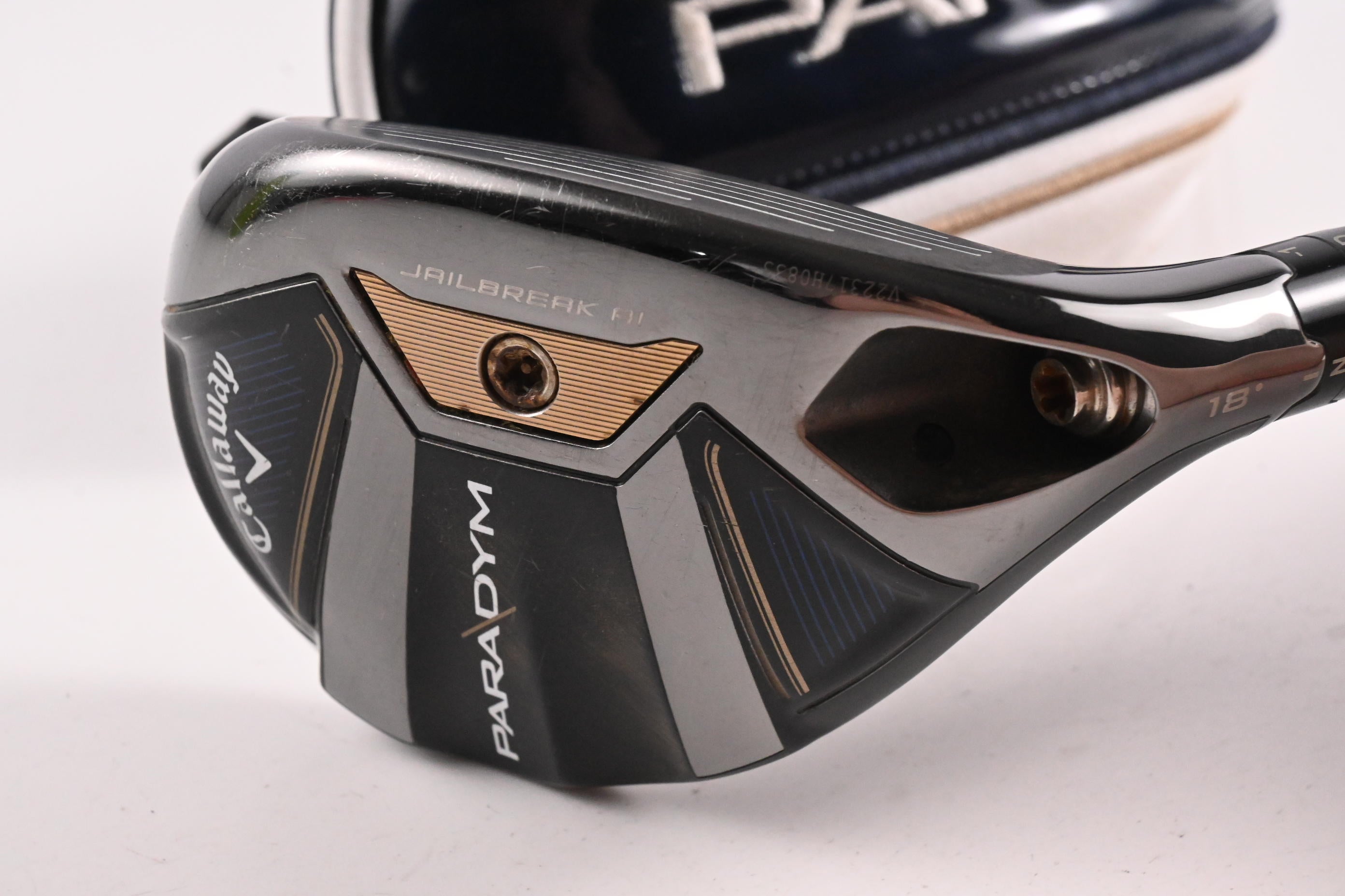 Callaway Paradym #3 Hybrid / 18 Degree / Stiff Flex HZRDUS Silver 75 Shaft