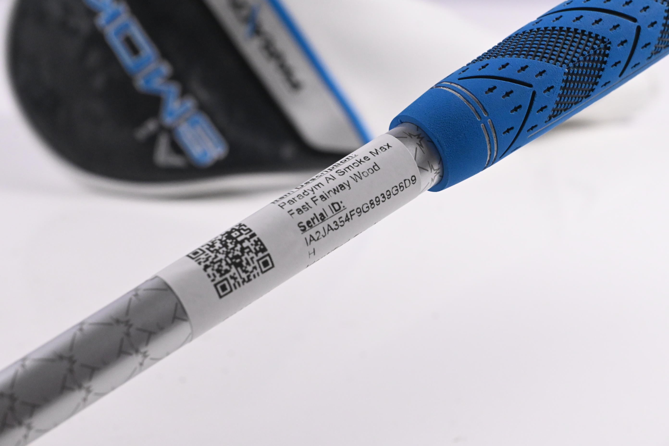 Callaway Paradym Ai Smoke Max Fast #5 Wood / 18 Degree / Senior Flex Tensei AV Blue 40