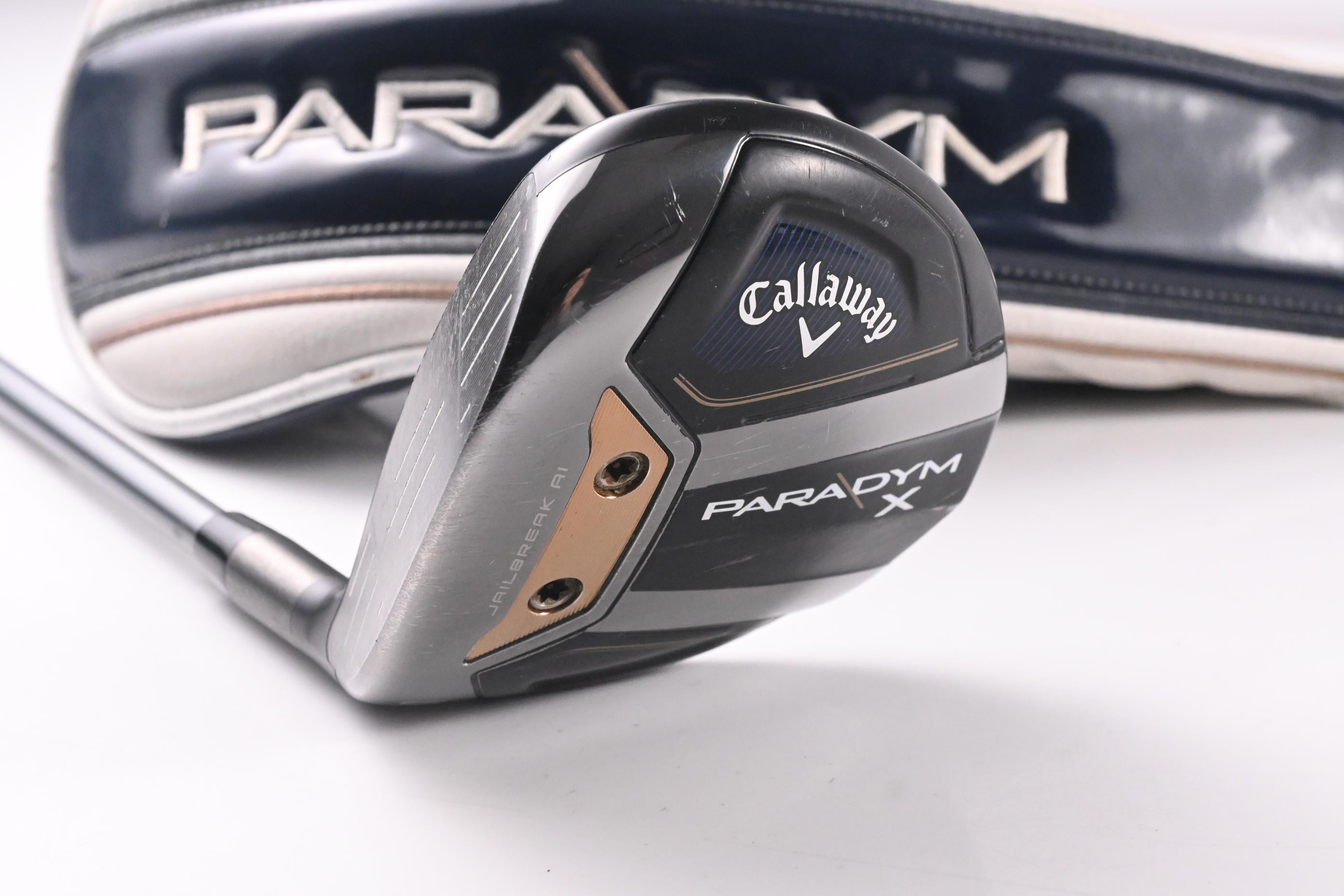 Left Hand Callaway Paradym X #5 Wood / 18 Degree / Regular Flex HZRDUS Silver 60