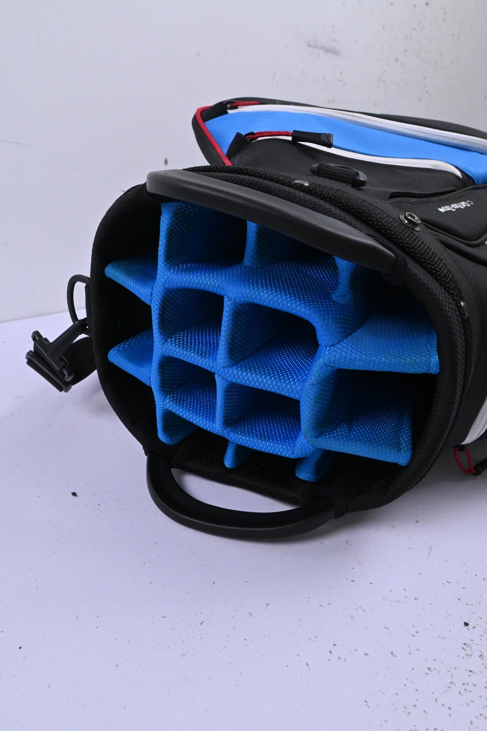 Cobra Ultralight Pro Cart Bag / 14-Way Divider / Black & Blue