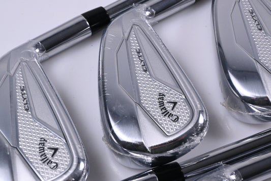 Callaway Elyte Irons / 5-PW / Regular Flex True Temper Vector 7 80g Shafts