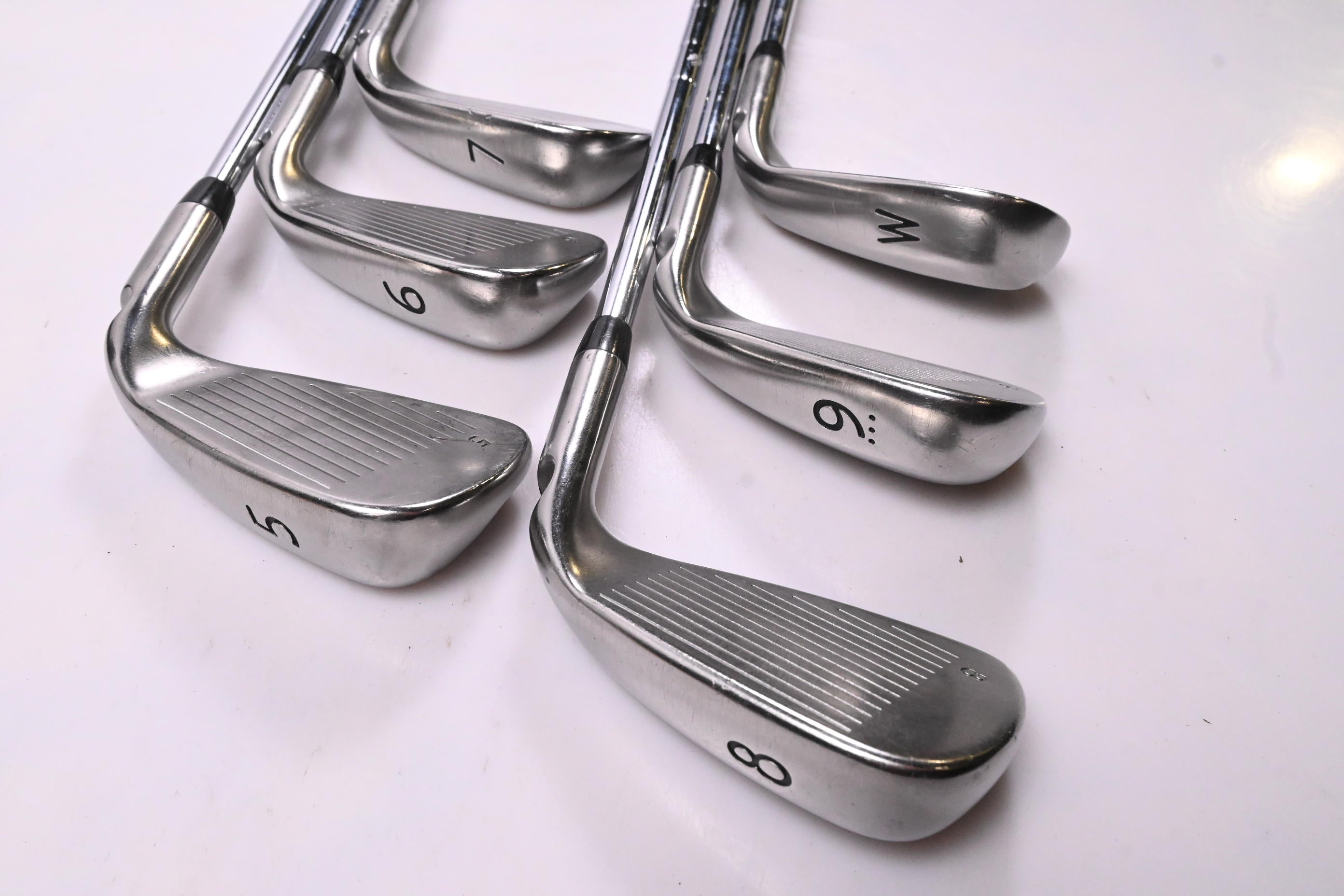 Left Hand Ping G Series Irons / 5-PW / Blue Dot / Regular Flex KBS Tour 110