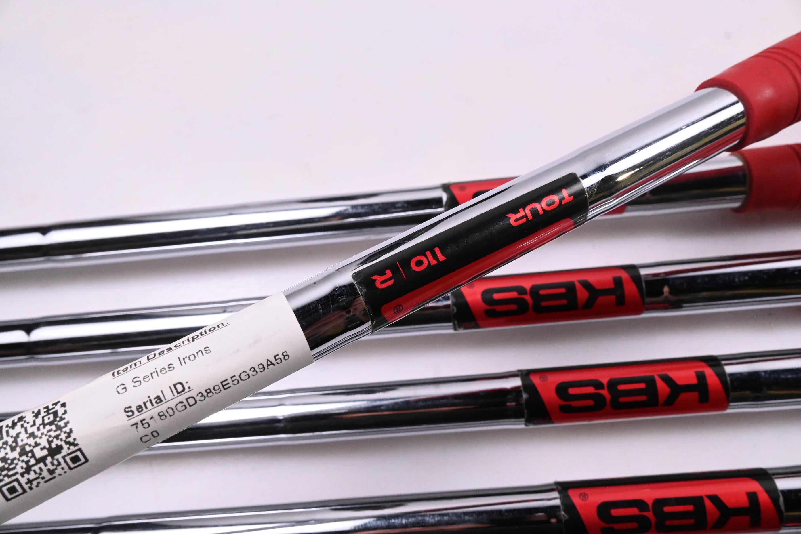 Left Hand Ping G Series Irons / 5-PW / Blue Dot / Regular Flex KBS Tour 110