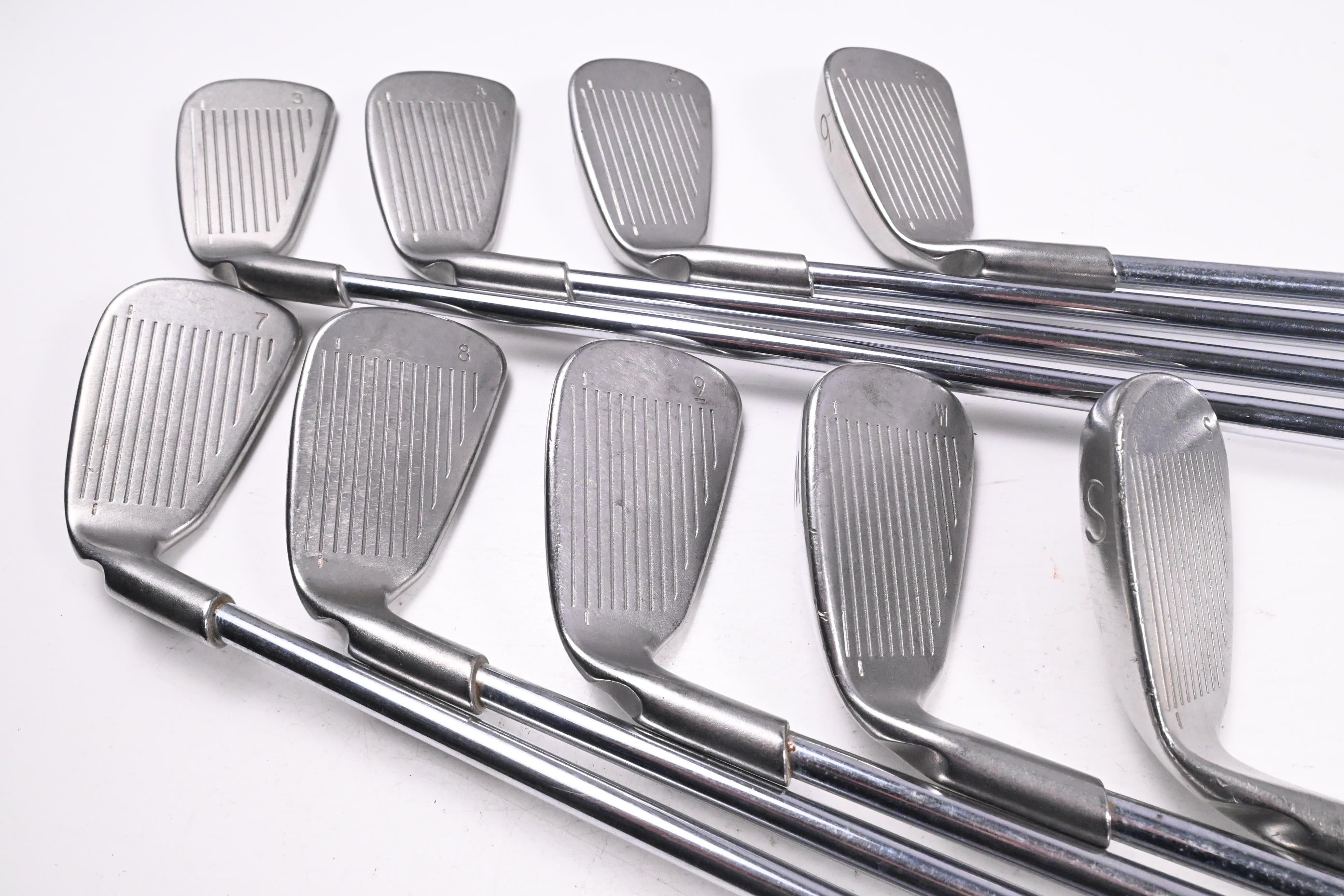 Ping i3 O-Size Irons / 3-PW+SW / White Dot / Stiff Flex Cushin JZ Shafts